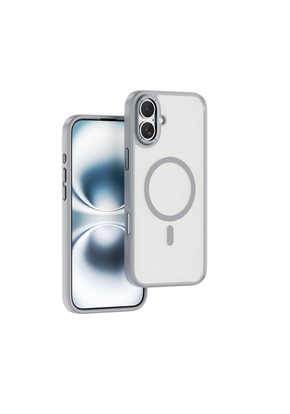 Apple iPhone 16 Plus Kılıf Wiwu FGG-012 ArmorPro Serisi Manyetik Şarj Uyumlu Parmak İzi Bırakmayan Kılıf