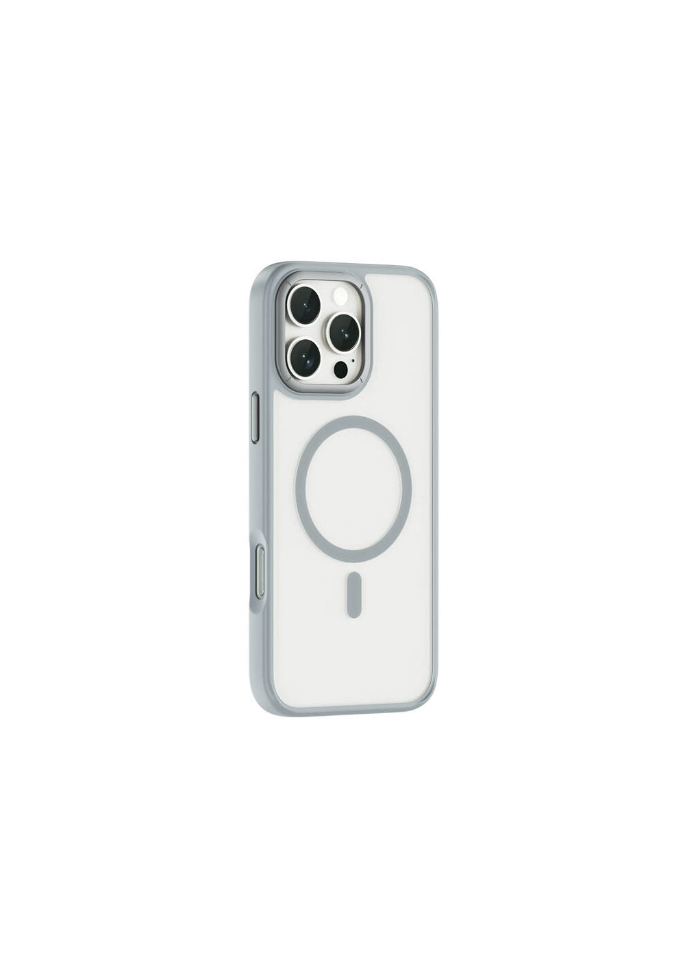 Apple iPhone 16 Pro Max Kılıf Wiwu FGG-012 ArmorPro Serisi Manyetik Şarj Uyumlu Parmak İzi Bırakmayan Kılıf
