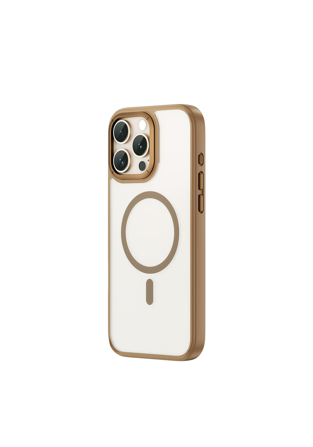Apple iPhone 16 Pro Max Kılıf Wiwu FGG-012 ArmorPro Serisi Manyetik Şarj Uyumlu Parmak İzi Bırakmayan Kılıf