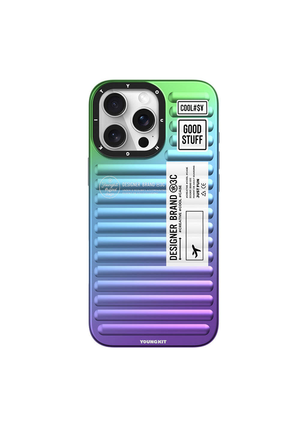 Apple iPhone 16 Pro Kılıf YoungKit The Secret Color Serisi Kapak