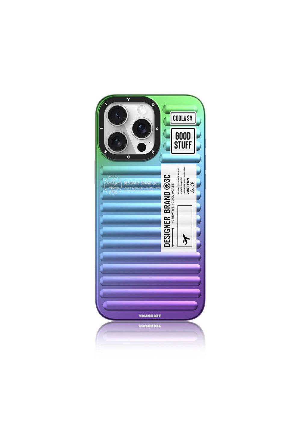 Apple iPhone 16 Pro Kılıf YoungKit The Secret Color Serisi Kapak
