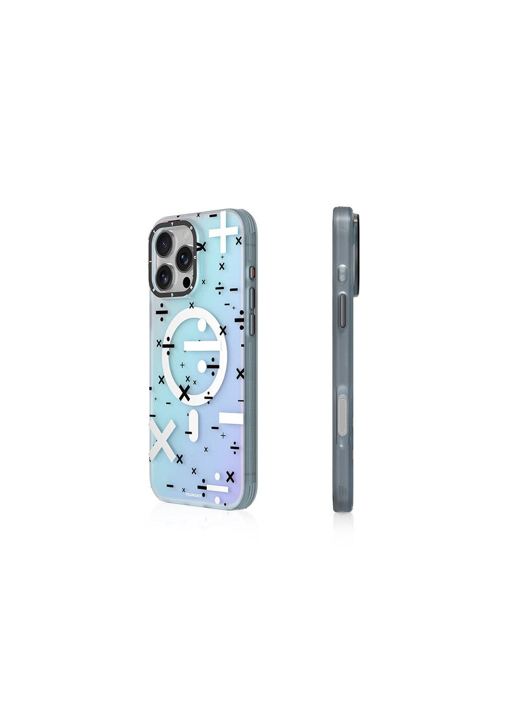 Apple iPhone 16 Pro Kılıf Manyetik Şarj Uyumlu Youngkit Mathematical Serisi Kapak