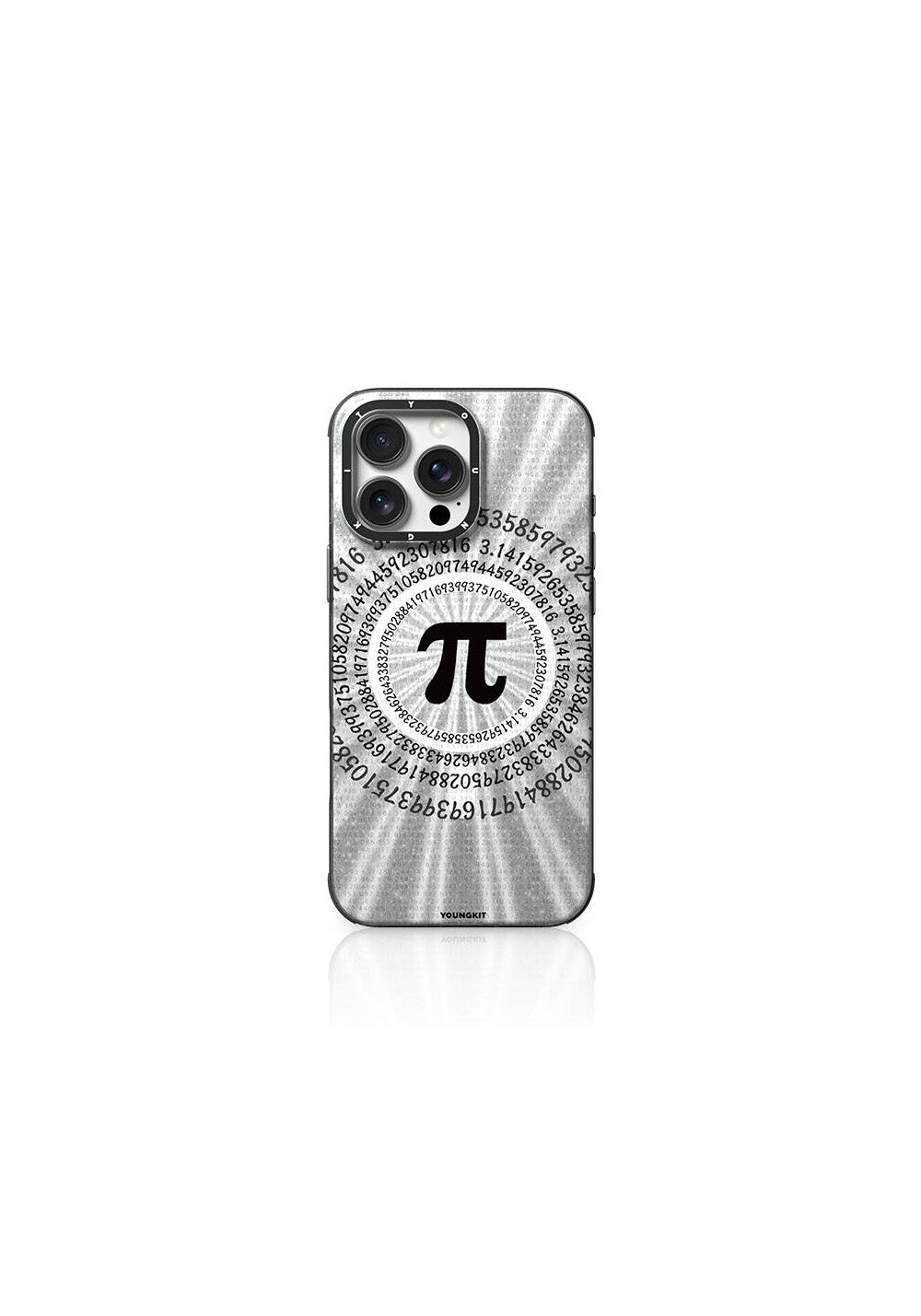 Apple iPhone 16 Pro Kılıf Manyetik Şarj Uyumlu Youngkit Mathematical Serisi Kapak
