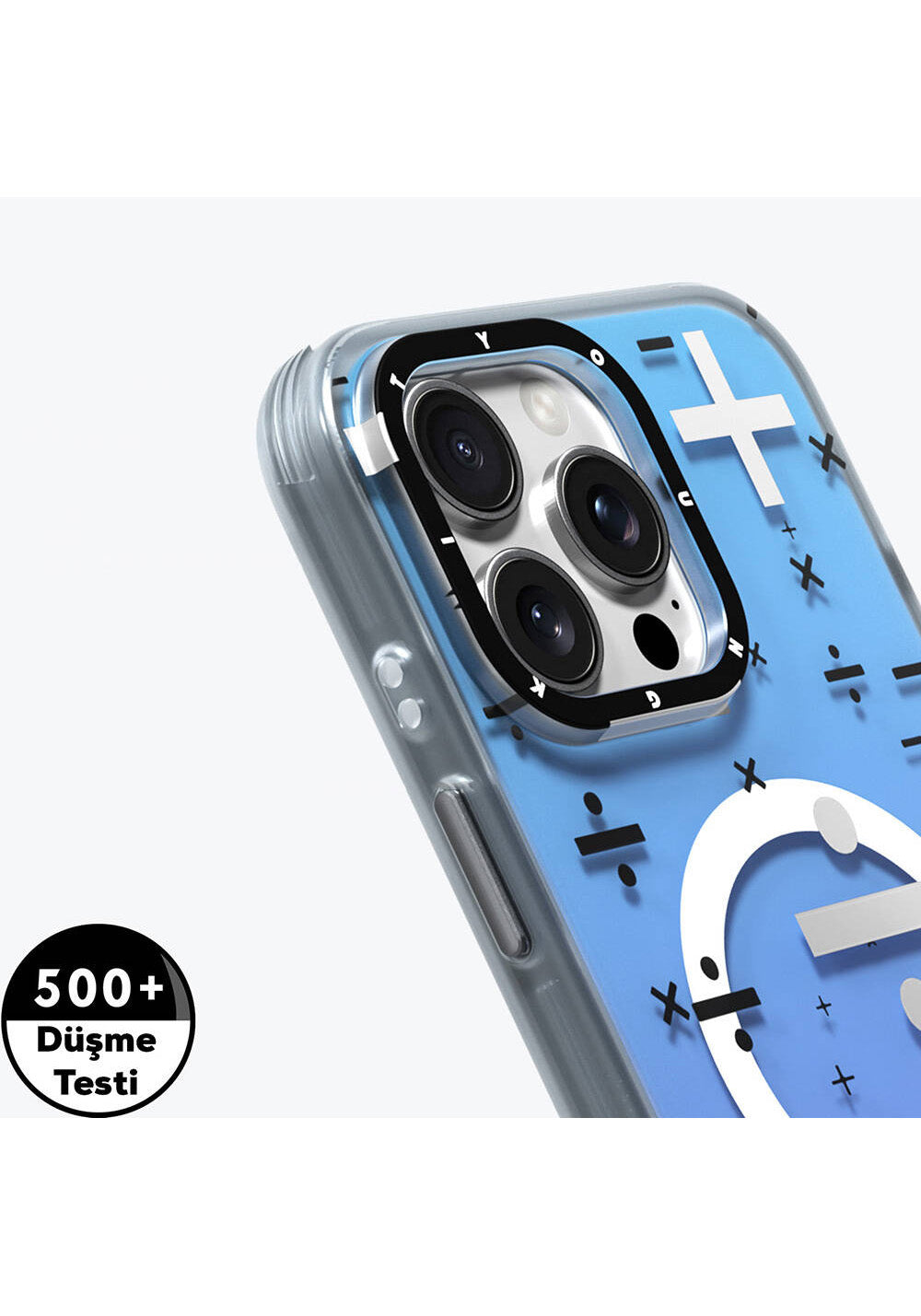 Apple iPhone 16 Pro Kılıf Manyetik Şarj Uyumlu Youngkit Mathematical Serisi Kapak
