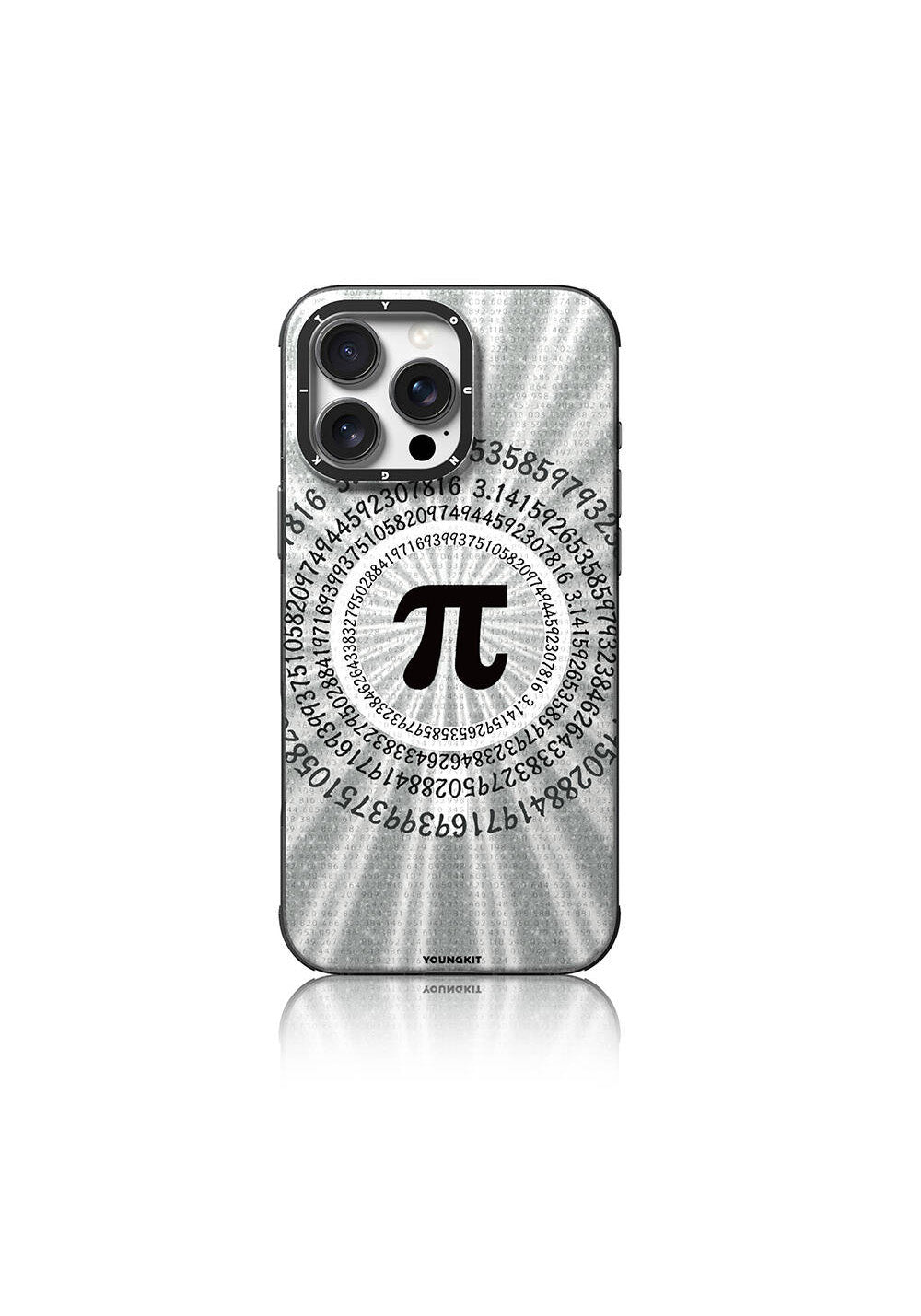 Apple iPhone 16 Pro Kılıf Manyetik Şarj Uyumlu Youngkit Mathematical Serisi Kapak