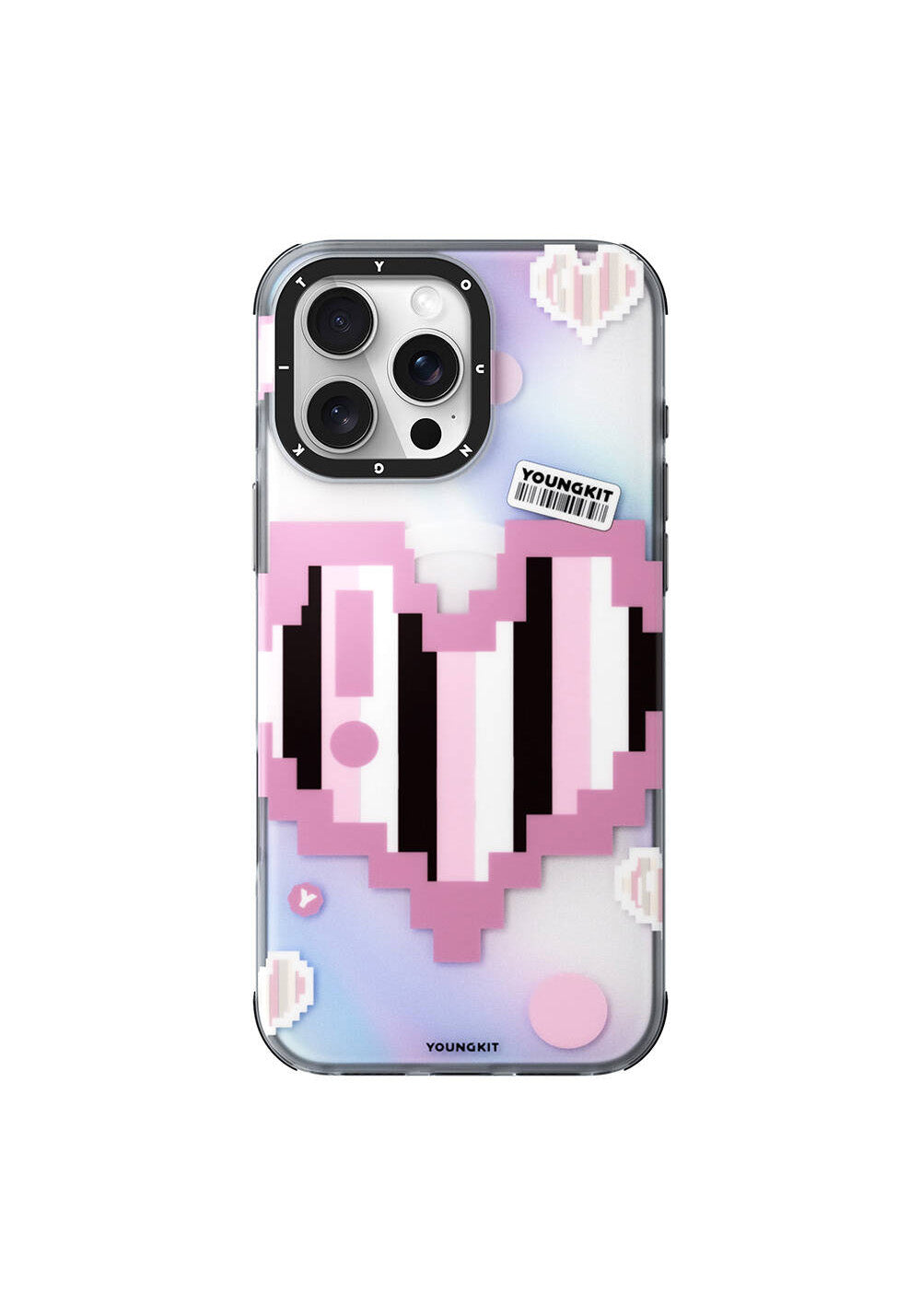 Apple iPhone 16 Pro Kılıf Manyetik Şarj Uyumlu Youngkit Love Serisi Kapak