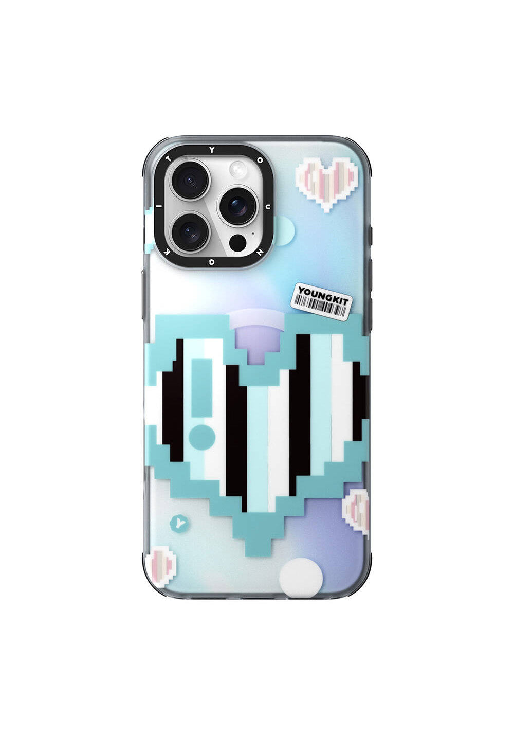 Apple iPhone 16 Pro Max Kılıf Manyetik Şarj Uyumlu Youngkit Love Serisi Kapak