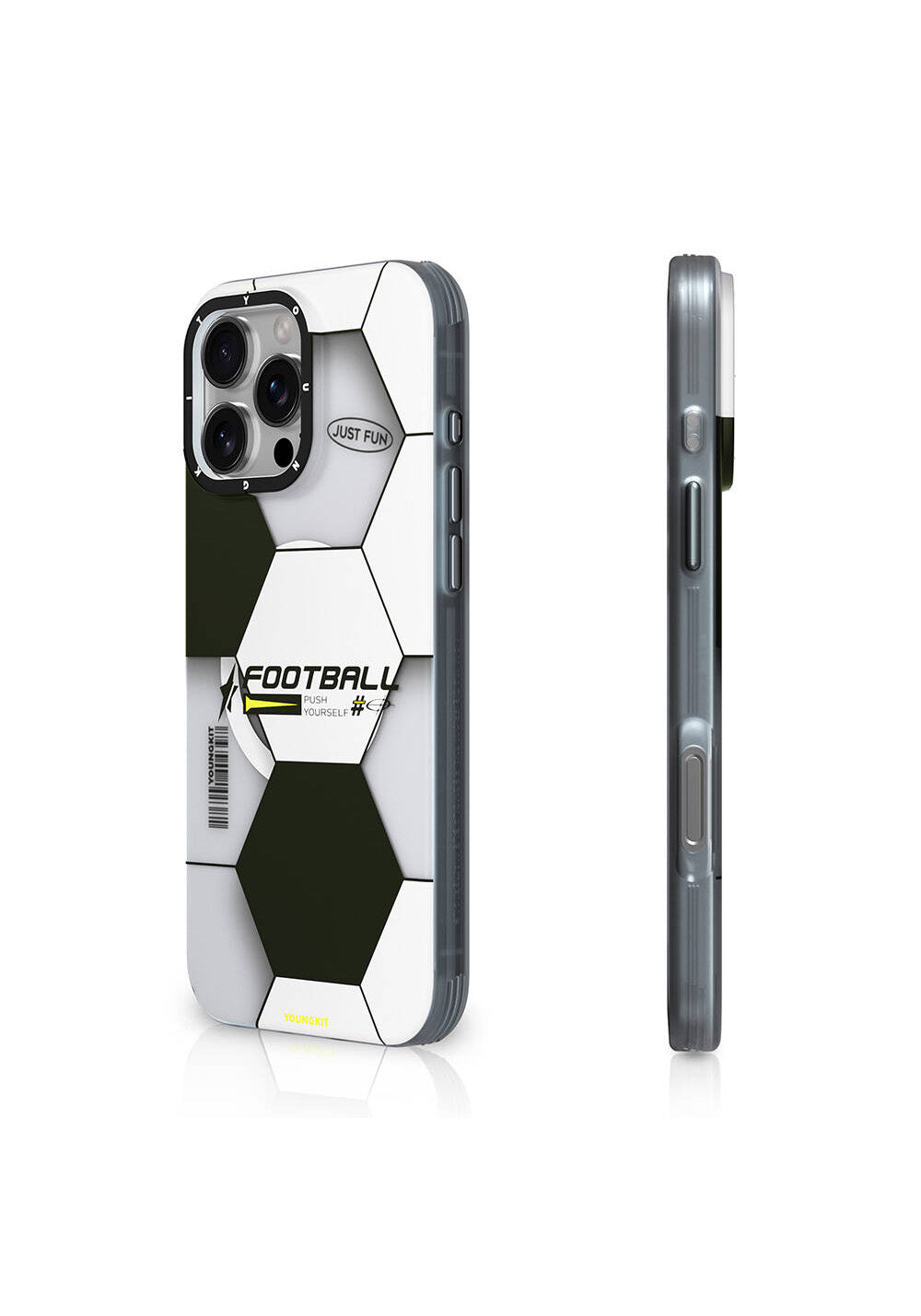 Apple iPhone 16 Pro Kılıf Manyetik Şarj Uyumlu Spor Tasarımlı Youngkit Dynamic Serisi Kapak