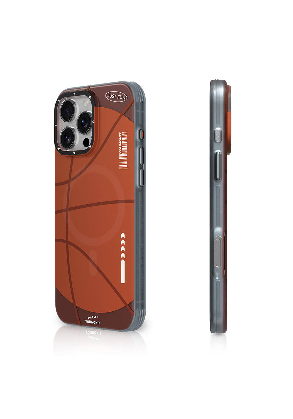 Apple iPhone 16 Pro Kılıf Manyetik Şarj Uyumlu Spor Tasarımlı Youngkit Dynamic Serisi Kapak