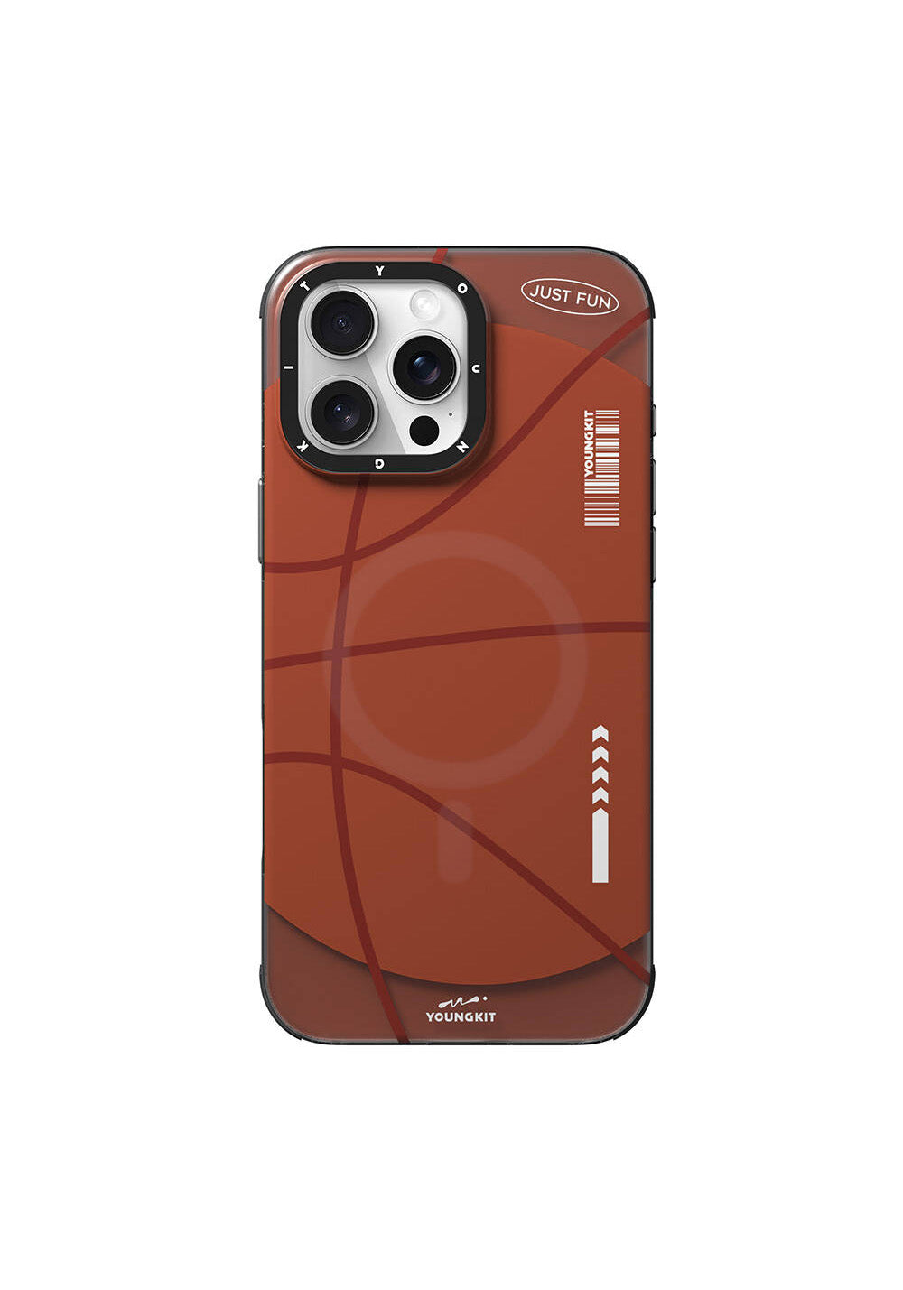 Apple iPhone 16 Pro Kılıf Manyetik Şarj Uyumlu Spor Tasarımlı Youngkit Dynamic Serisi Kapak