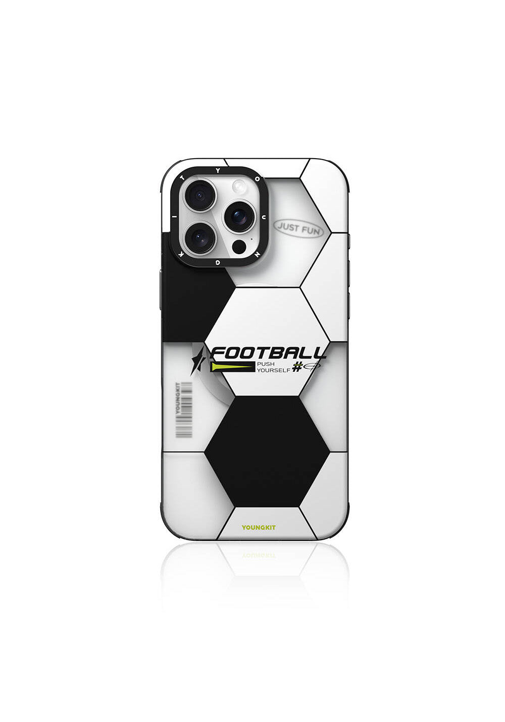 Apple iPhone 16 Pro Kılıf Manyetik Şarj Uyumlu Spor Tasarımlı Youngkit Dynamic Serisi Kapak
