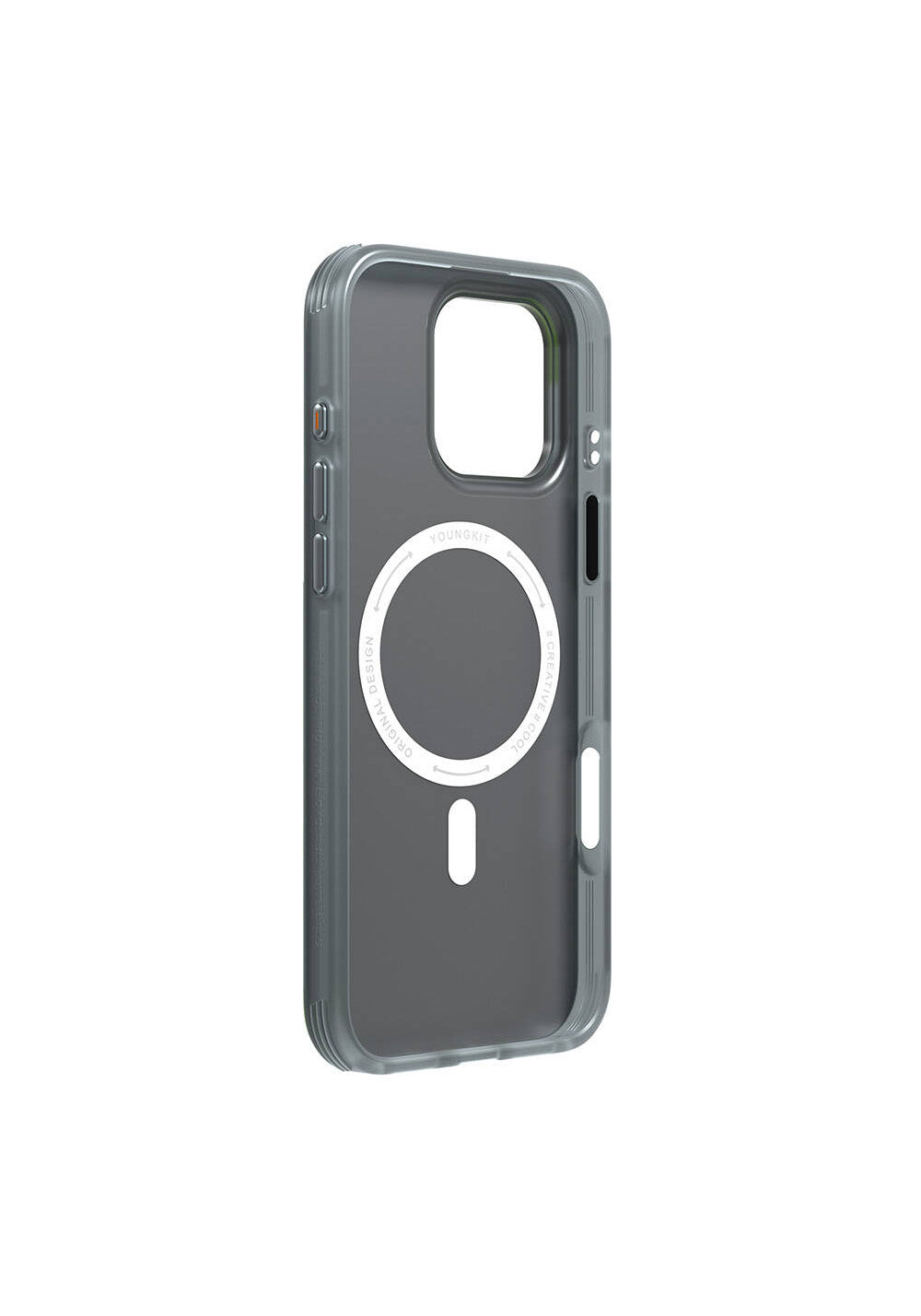 Apple iPhone 16 Pro Kılıf Manyetik Şarj Uyumlu Spor Tasarımlı Youngkit Dynamic Serisi Kapak