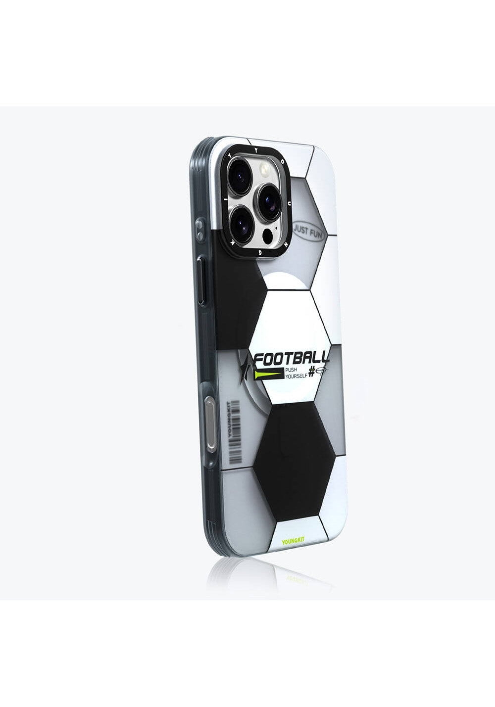 Apple iPhone 16 Pro Kılıf Manyetik Şarj Uyumlu Spor Tasarımlı Youngkit Dynamic Serisi Kapak