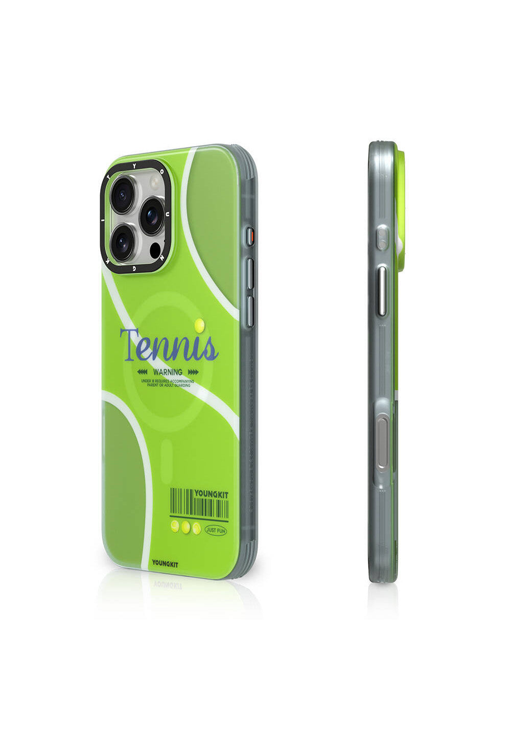 Apple iPhone 16 Pro Max Kılıf Manyetik Şarj Uyumlu Spor Tasarımlı Youngkit Dynamic Serisi Kapak