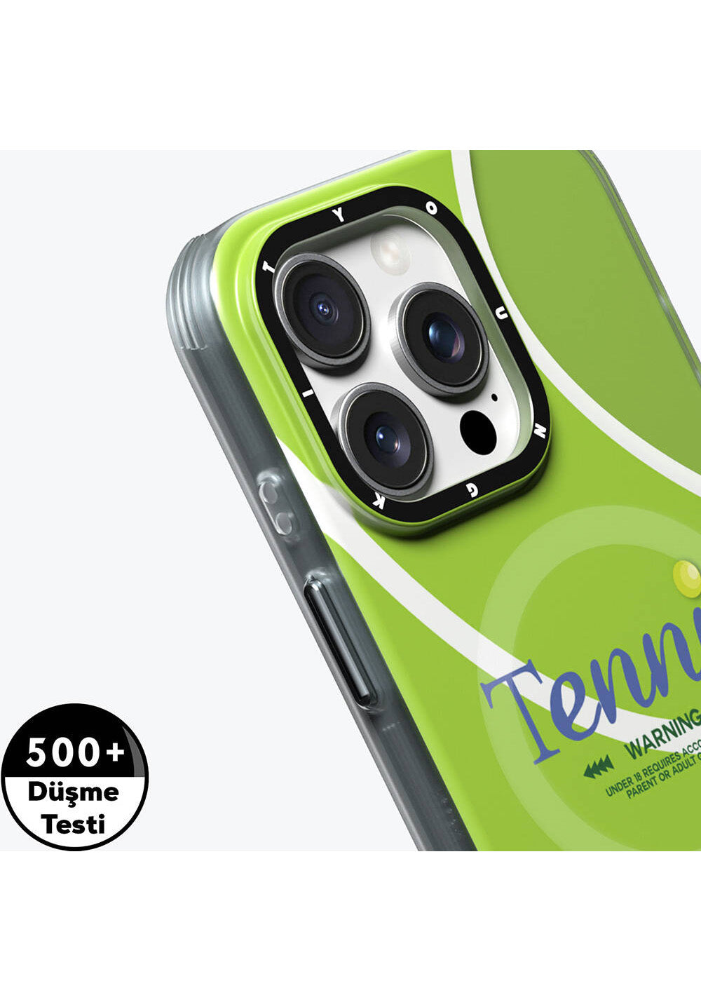 Apple iPhone 16 Pro Max Kılıf Manyetik Şarj Uyumlu Spor Tasarımlı Youngkit Dynamic Serisi Kapak