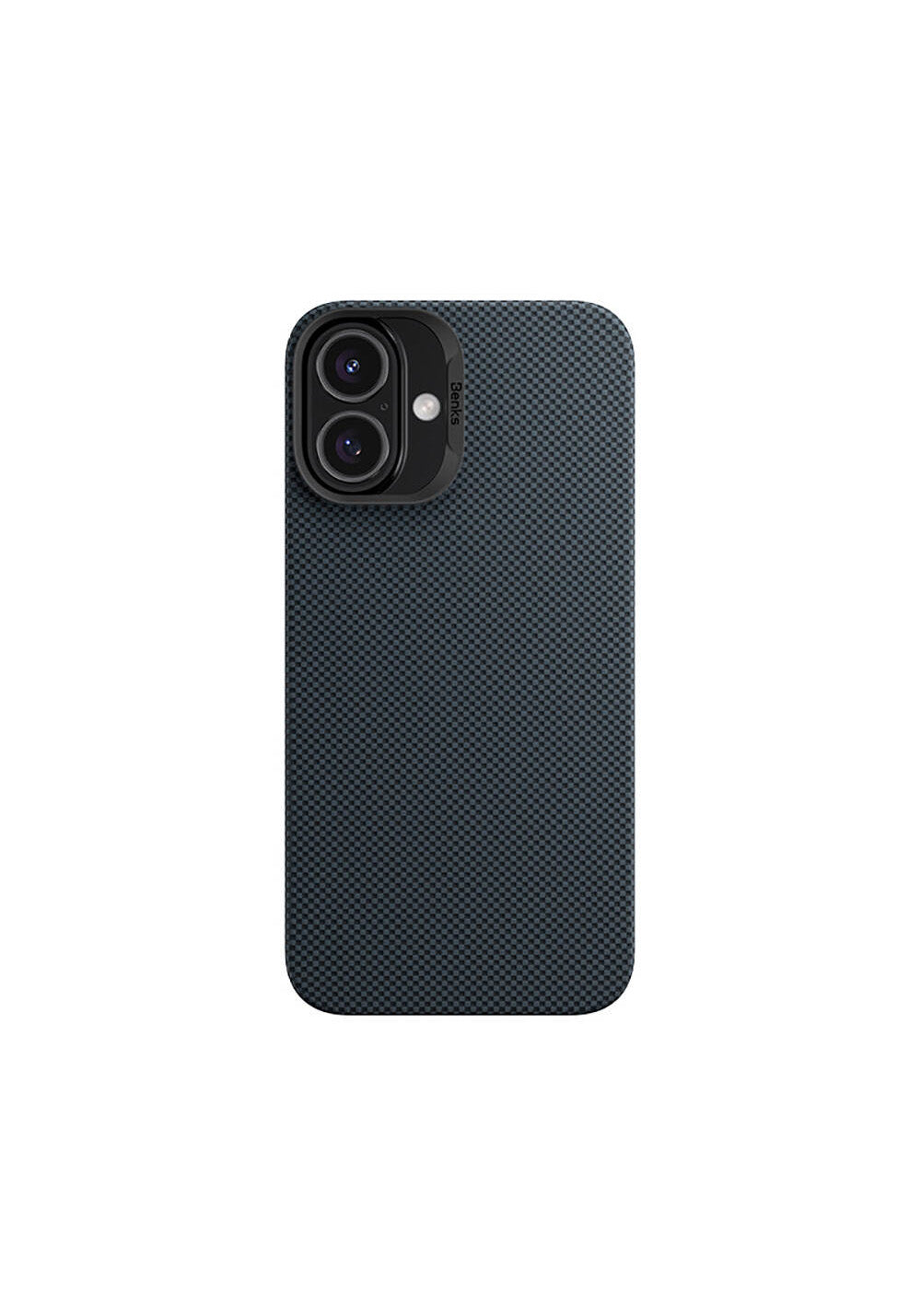 Apple iPhone 16 Plus Kılıf Manyetik Şarj Uyumlu Benks ArmorTint Serisi ArmorAir Kevlar Karbon Kapak
