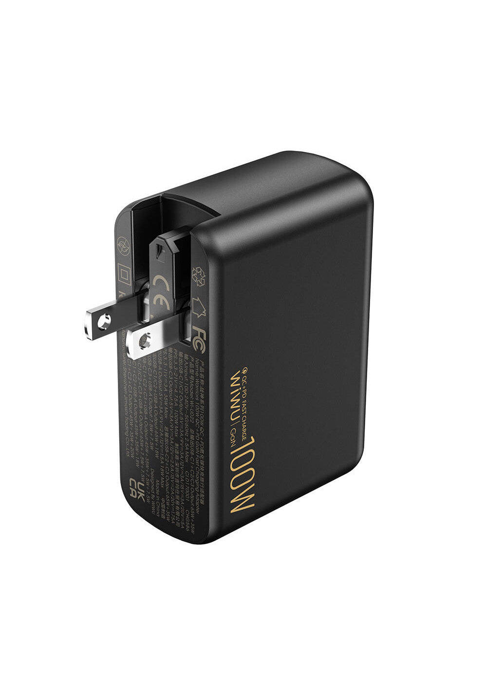 Wiwu Wi-U022W Warrior Serisi GaN Teknolojili 100W QC+PD Universal Hızlı Şarj Başlığı