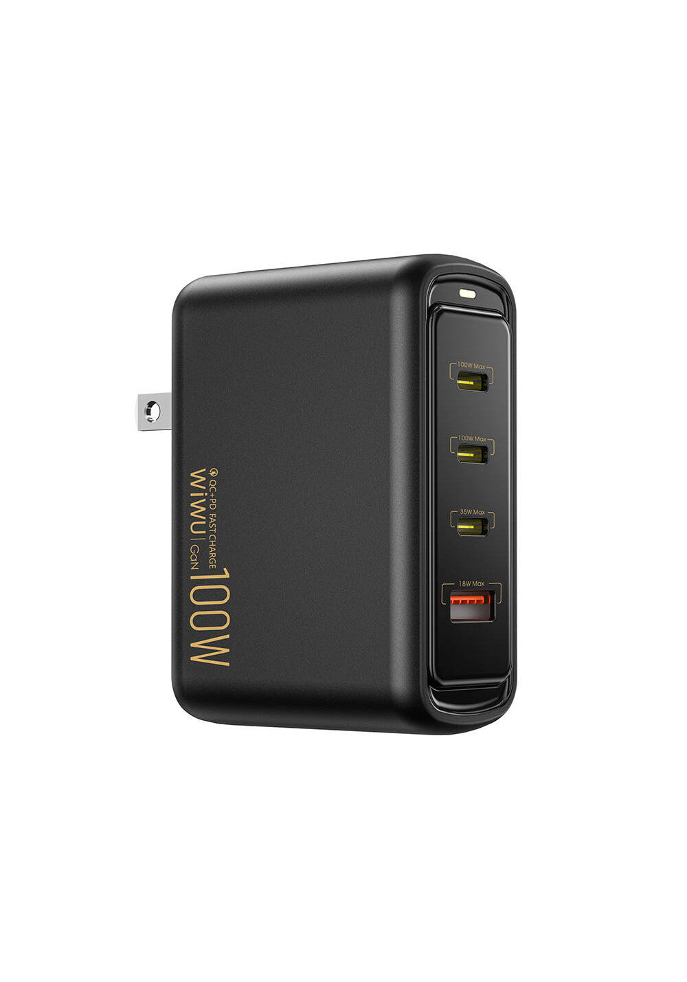 Wiwu Wi-U022W Warrior Serisi GaN Teknolojili 100W QC+PD Universal Hızlı Şarj Başlığı