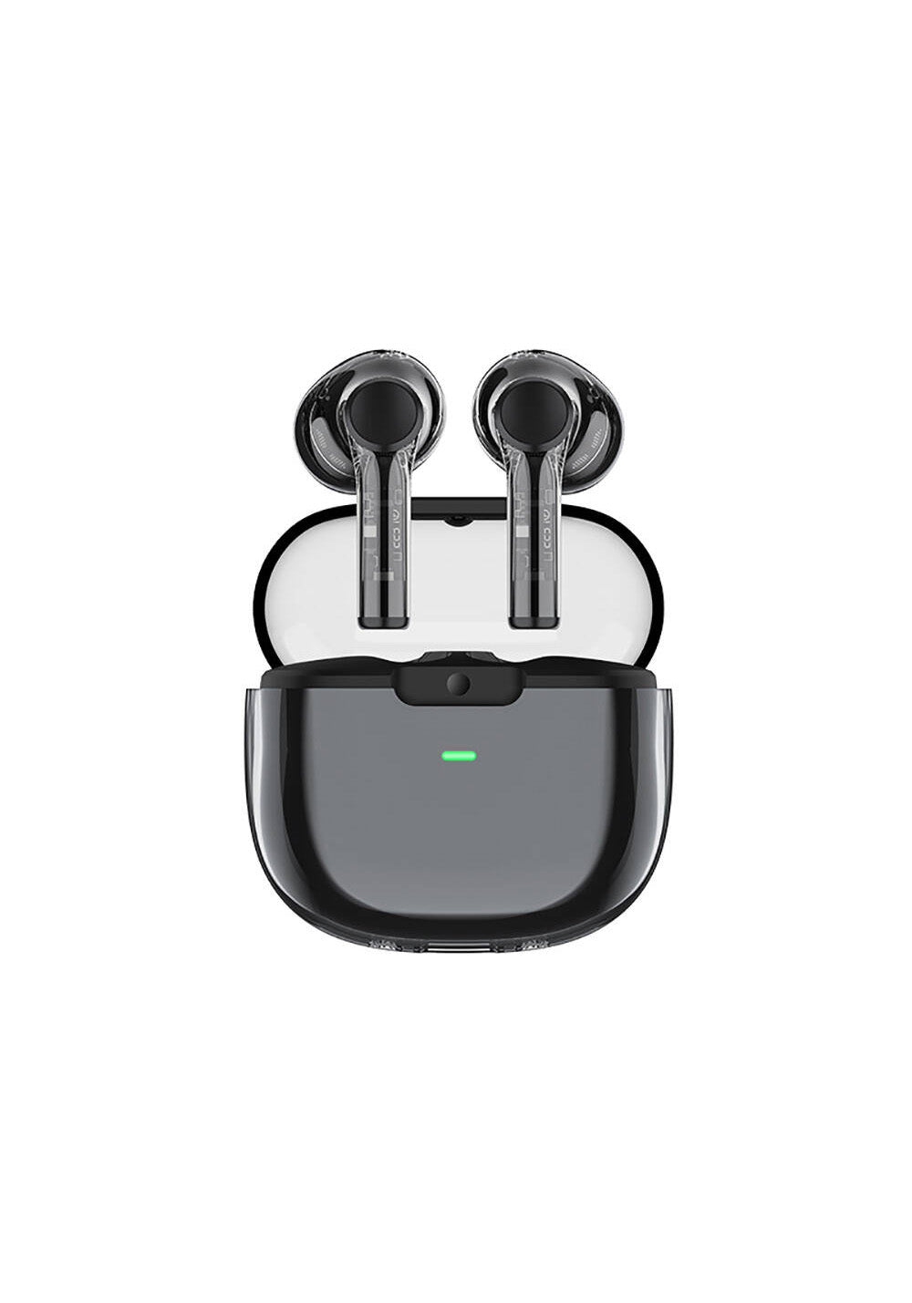 Recci REP-W50 Şeffaf Tasarım Hi-Fi Ses Kaliteli Bluetooth v5.3 Amber Serisi Kulak İçi Kulaklık