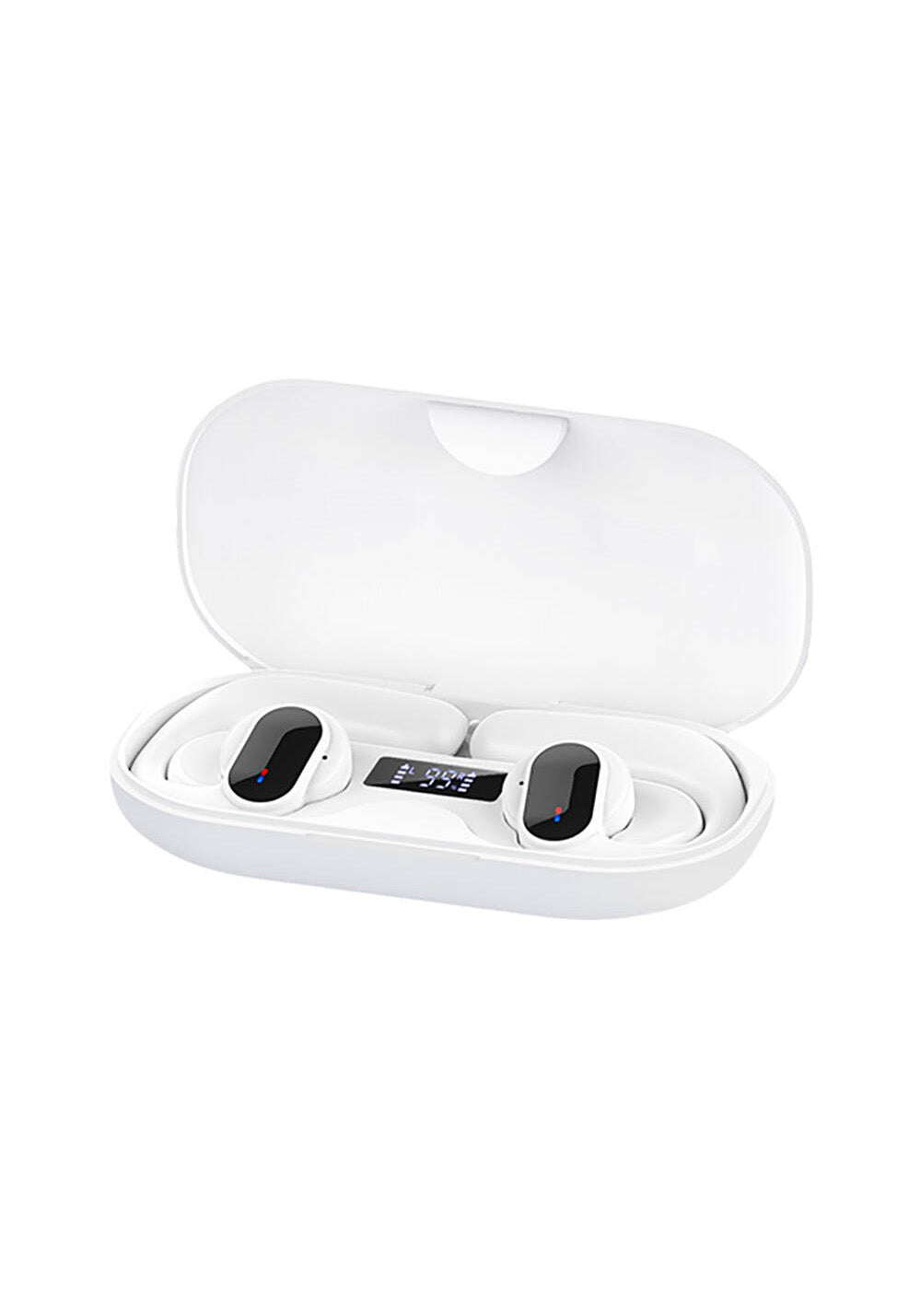 Recci REP-W60 Angel Serisi Dijital LED Göstergeli Hi-Fi Ses Kaliteli TWS Kulak İçi Bluetooth v5.3 Kulaklık