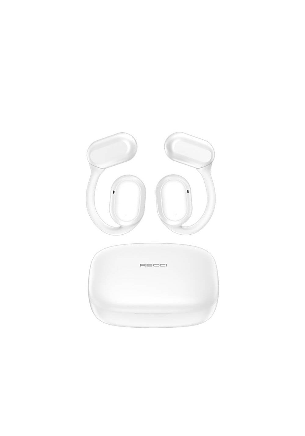 Recci REP-W76 OWS Wireless Hi-Fi Ses Kaliteli Dijital Led Göstergeli Bluetooth v5.3 Elegant Serisi Kulak İçi Kulaklık