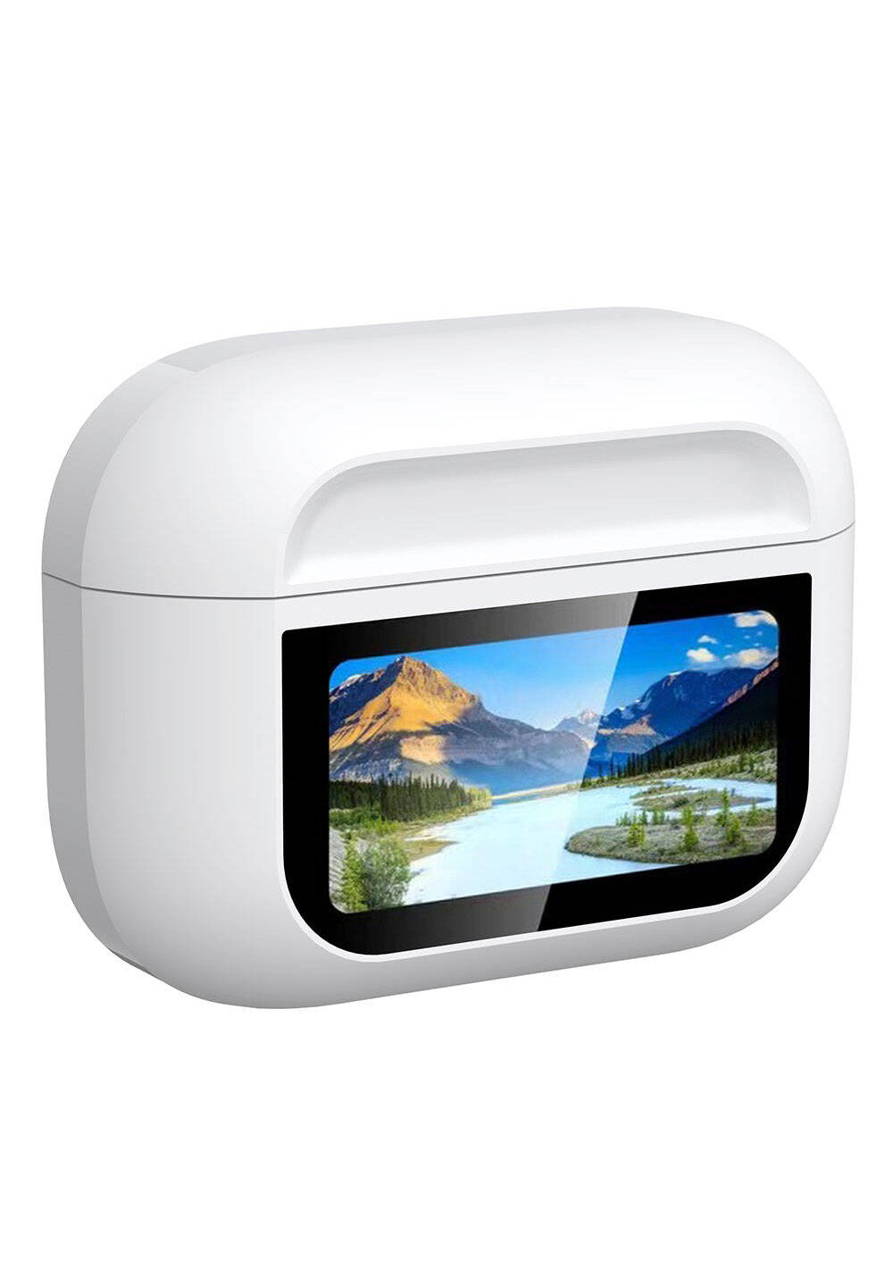 Lapas BTK-ZR76 ANC Özellikli Dokunmatik LCD Ekranlı TWS Kulak İçi Bluetooth v5.4 Kulaklık