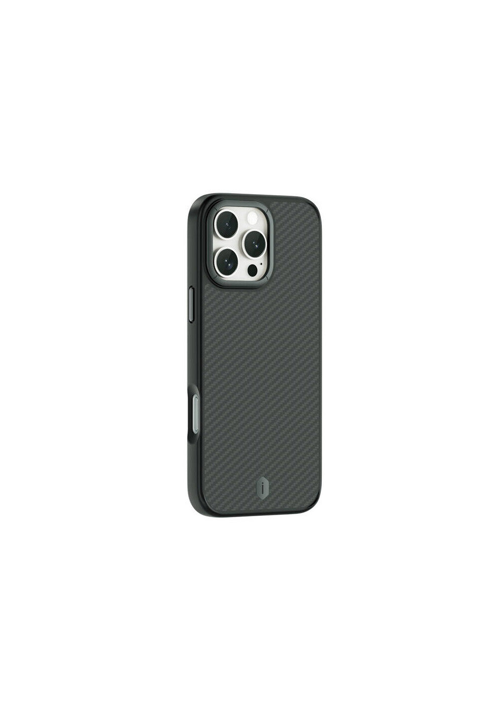 Apple iPhone 16 Pro Kılıf Wiwu DCC-205 Manyetik Şarj Uyumlu Aramid Fiber Tasarım Kapak