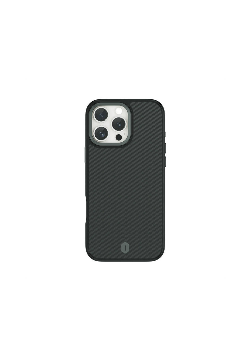 Apple iPhone 16 Pro Max Kılıf Wiwu DCC-205 Manyetik Şarj Uyumlu Aramid Fiber Tasarım Kapak