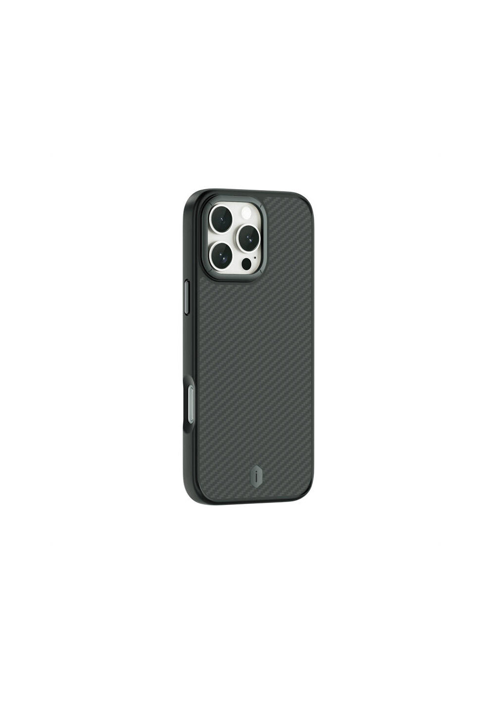 Apple iPhone 16 Pro Max Kılıf Wiwu DCC-205 Manyetik Şarj Uyumlu Aramid Fiber Tasarım Kapak