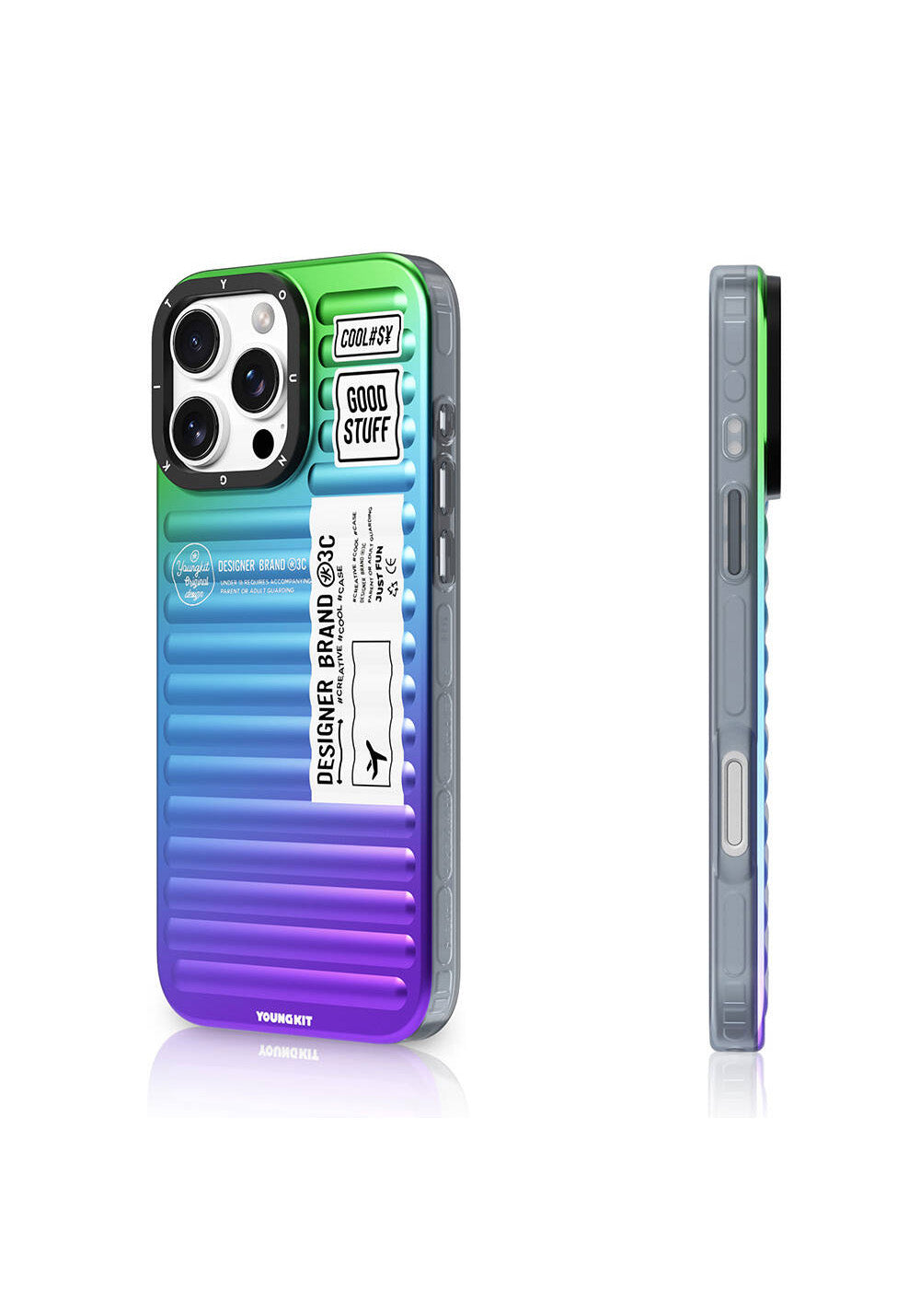 Apple iPhone 16 Pro Max Kılıf YoungKit The Secret Color Serisi Kapak
