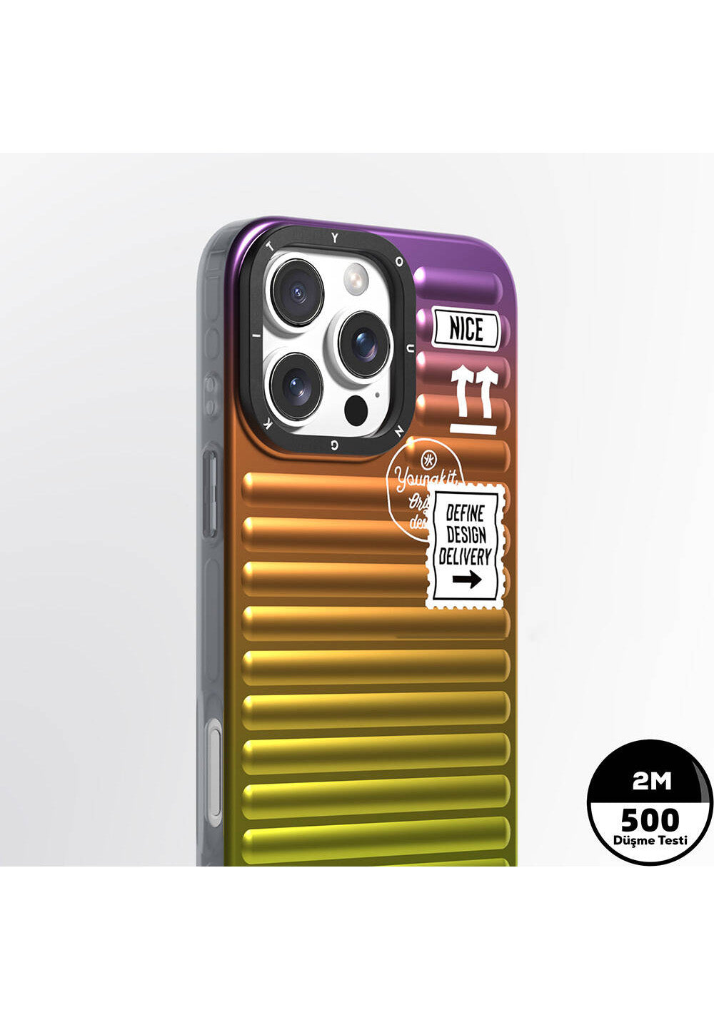 Apple iPhone 16 Pro Max Kılıf YoungKit The Secret Color Serisi Kapak
