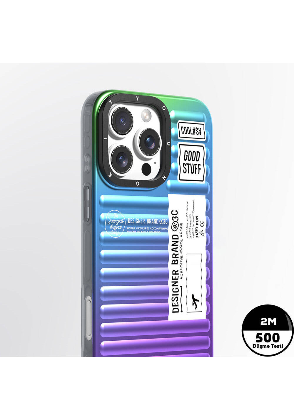 Apple iPhone 16 Pro Max Kılıf YoungKit The Secret Color Serisi Kapak
