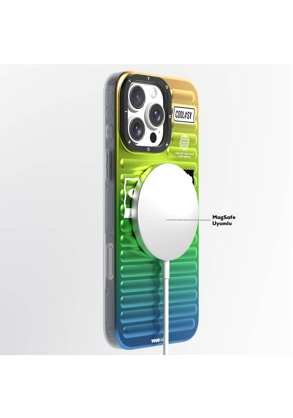 Apple iPhone 16 Pro Max Kılıf YoungKit The Secret Color Serisi Kapak