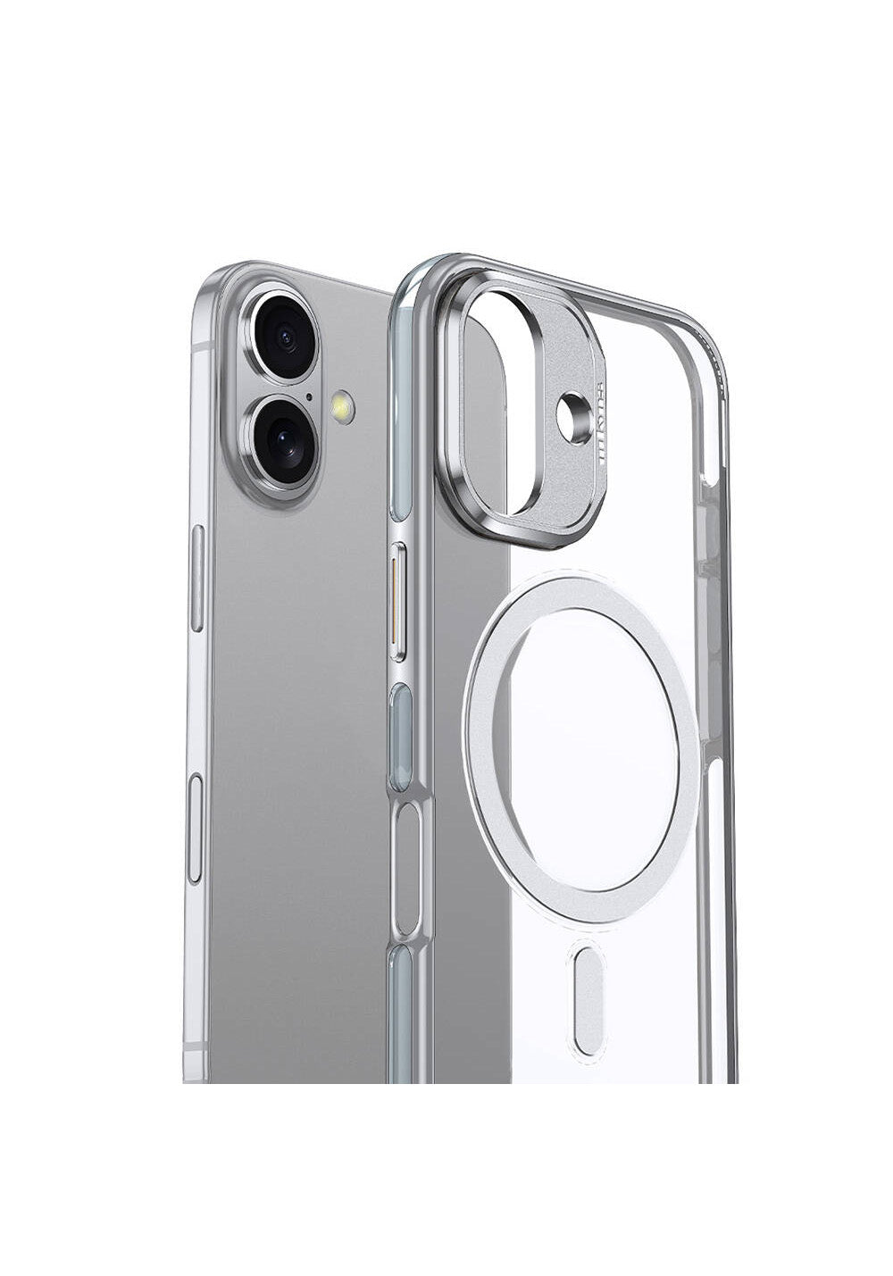 Apple iPhone 16 Kılıf Manyetik Şarj Uyumlu Wlons Standlı Efsane Kapak