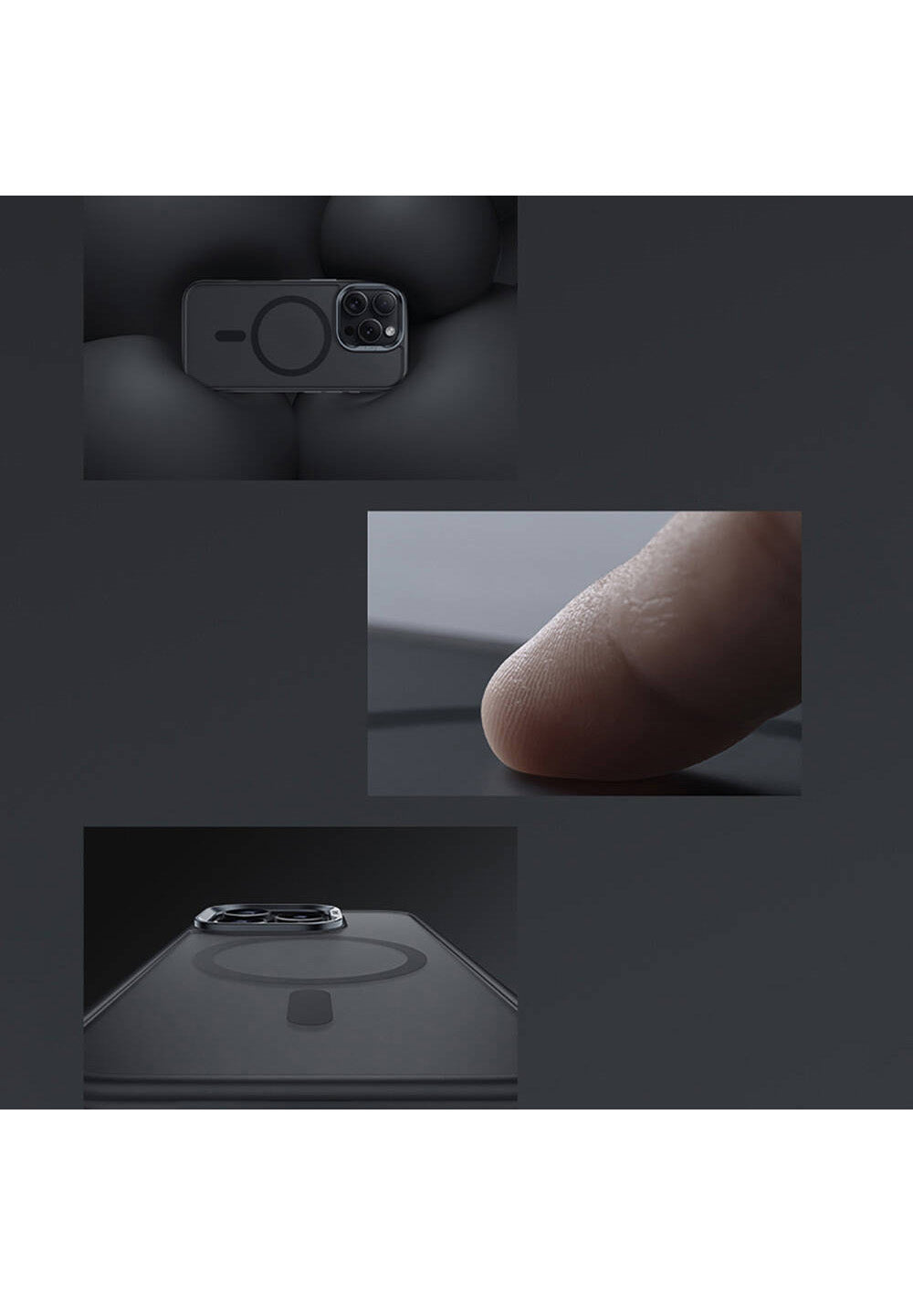 Apple iPhone 16 Kılıf Manyetik Şarj Uyumlu Benks Mist Protective Kapak