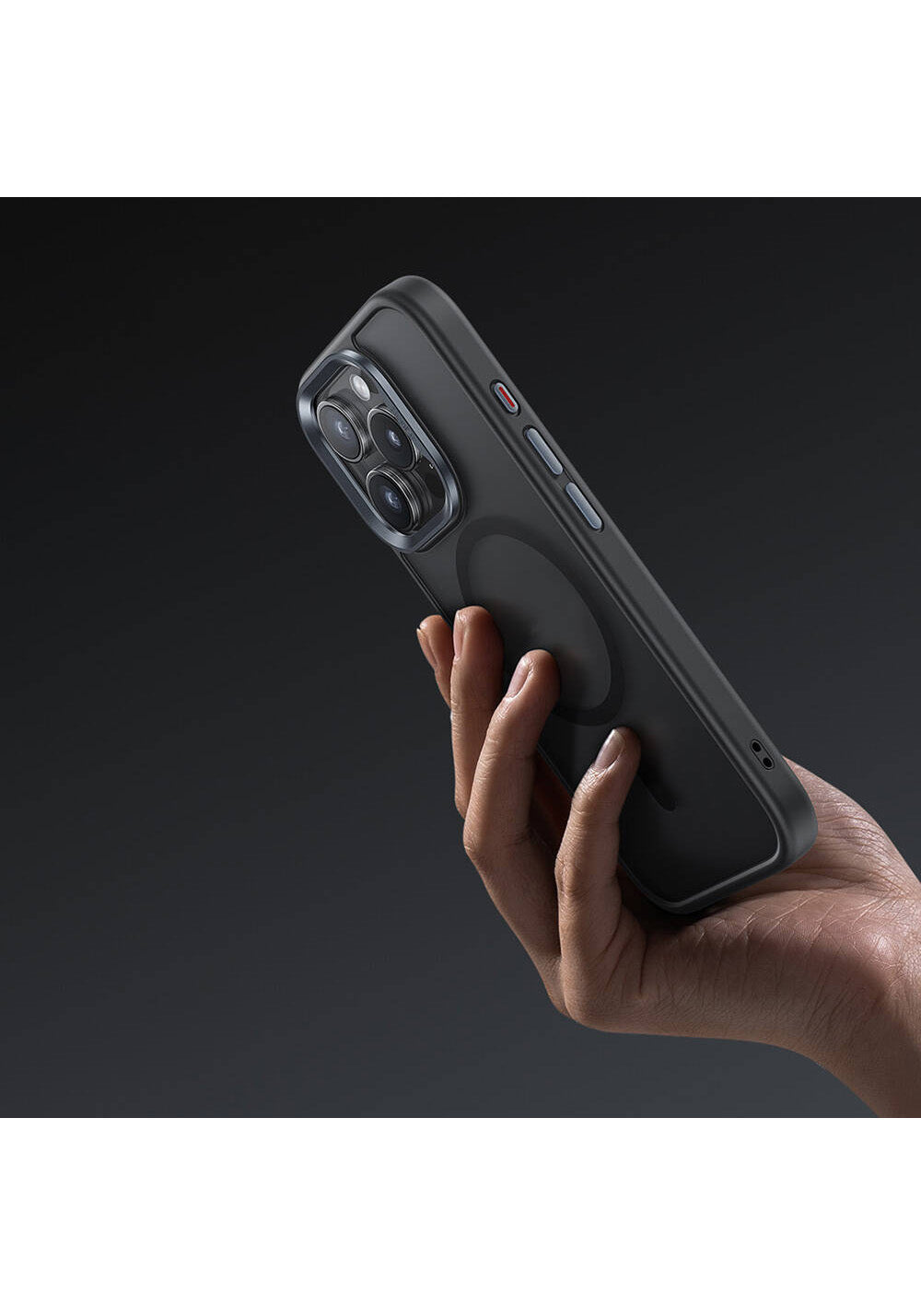 Apple iPhone 16 Pro Kılıf Manyetik Şarj Uyumlu Benks Mist Protective Kapak