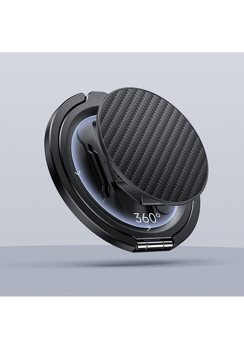 Benks Magnetik Özellikli 360 Derece Dönebilen Karbon Fiber Tasarımlı 600D Parmak Ring Stand