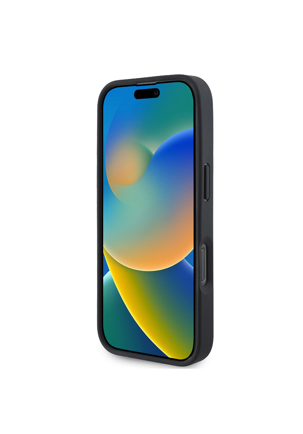 Apple iPhone 16 Pro Max Kılıf BMW Orijinal Lisanslı Manyetik Şarj Uyumlu Metal Logolu Dokulu ve Çizgili Deri Kapak