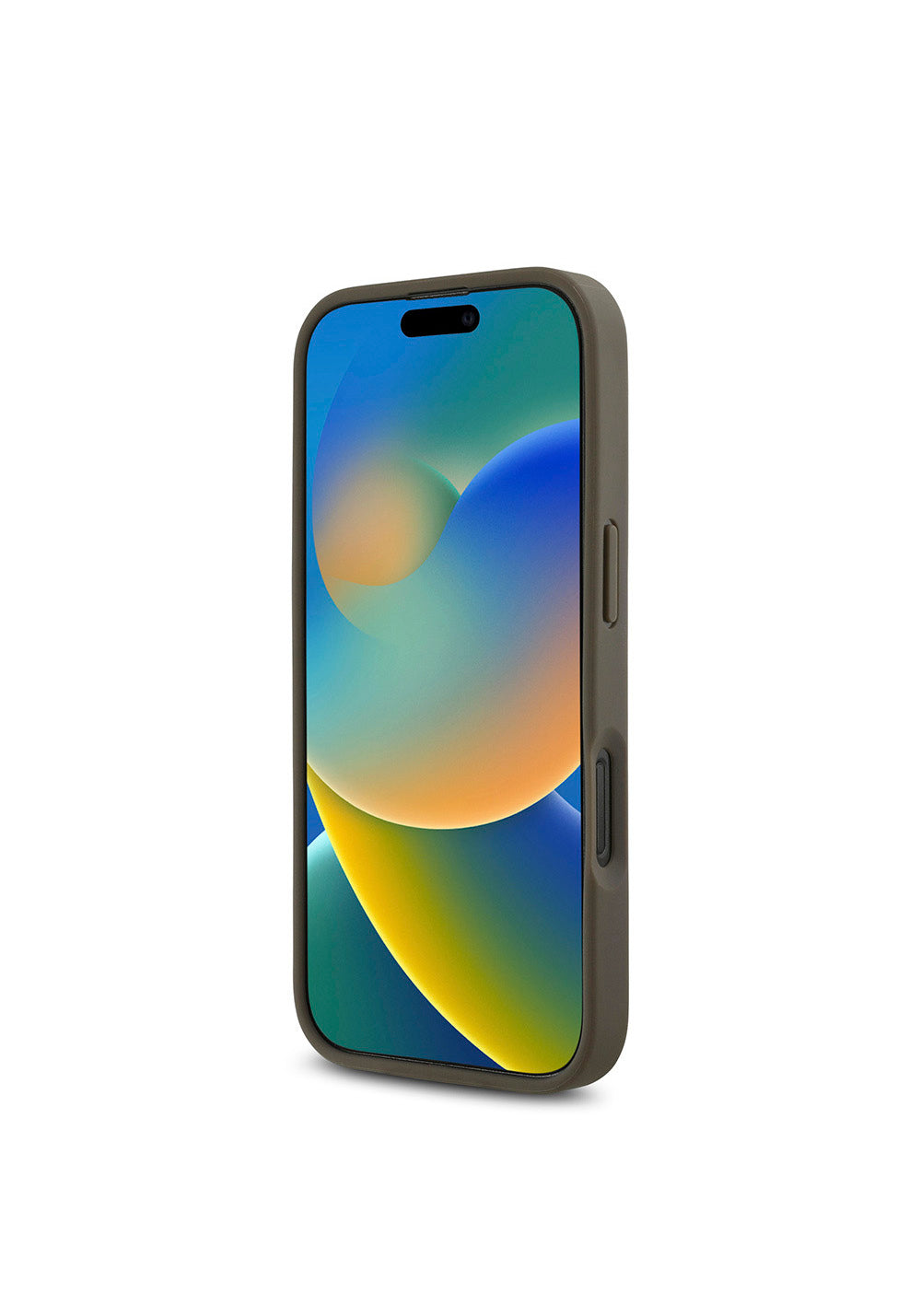 Apple iPhone 16 Pro Kılıf DKNY Orijinal Lisanslı Manyetik Şarj Uyumlu 3D Yazılı Repeat Pattern Kapak