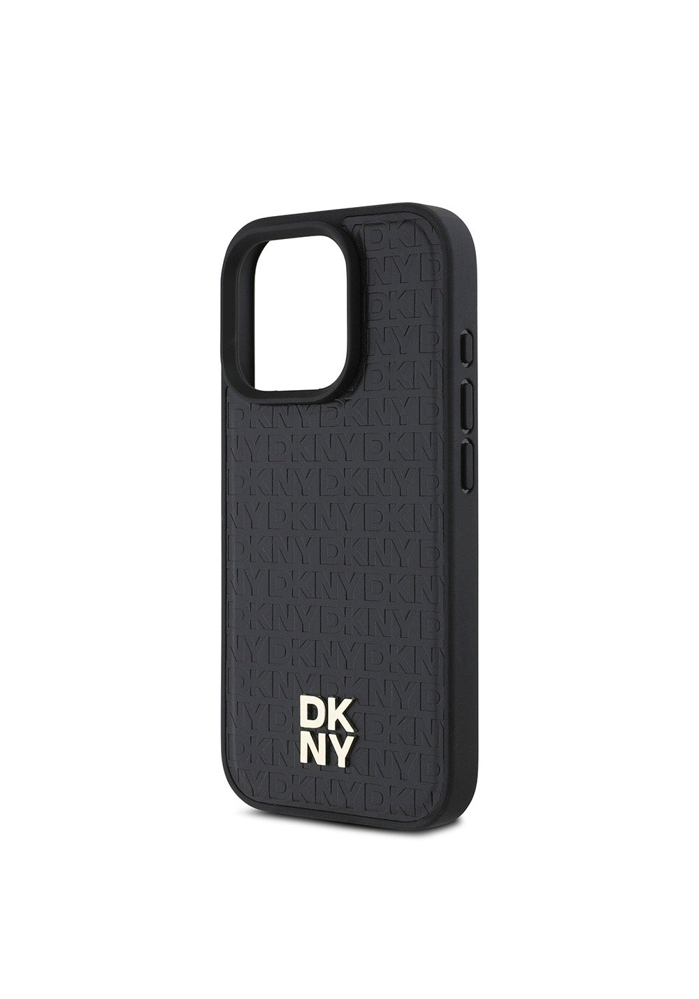 Apple iPhone 16 Pro Max Kılıf DKNY Orijinal Lisanslı Manyetik Şarj Uyumlu 3D Yazılı Repeat Pattern Kapak