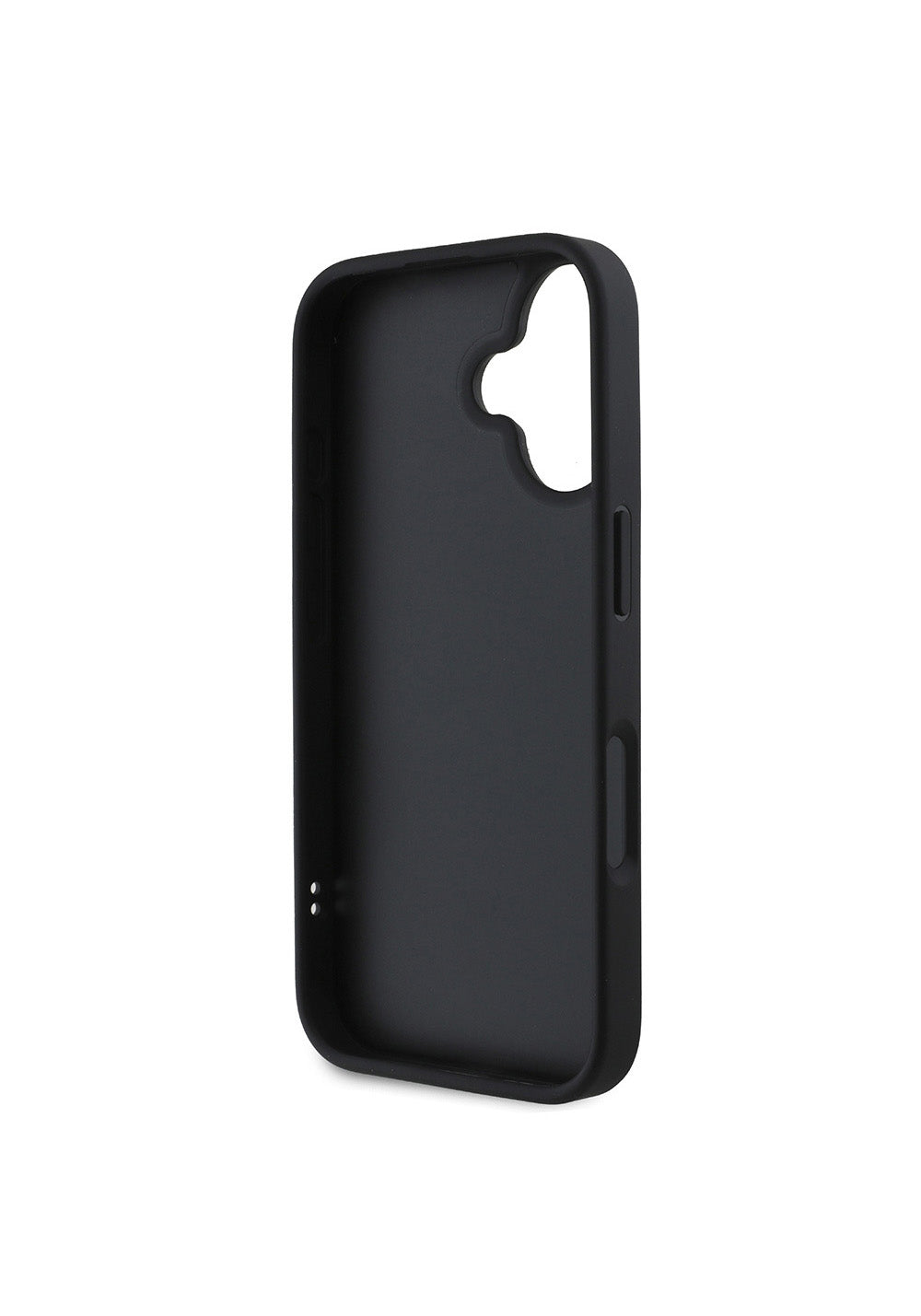 Apple iPhone 16 Kılıf DKNY Orijinal Lisanslı Kapitone Tasarımlı Metal Logolu Deri Kapak