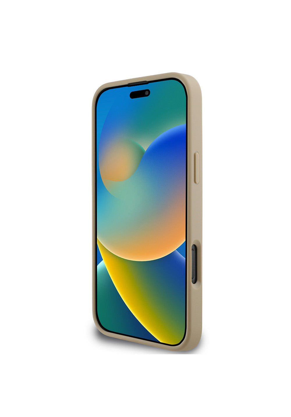 Apple iPhone 16 Pro Kılıf DKNY Orijinal Lisanslı Kapitone Tasarımlı Metal Logolu Deri Kapak