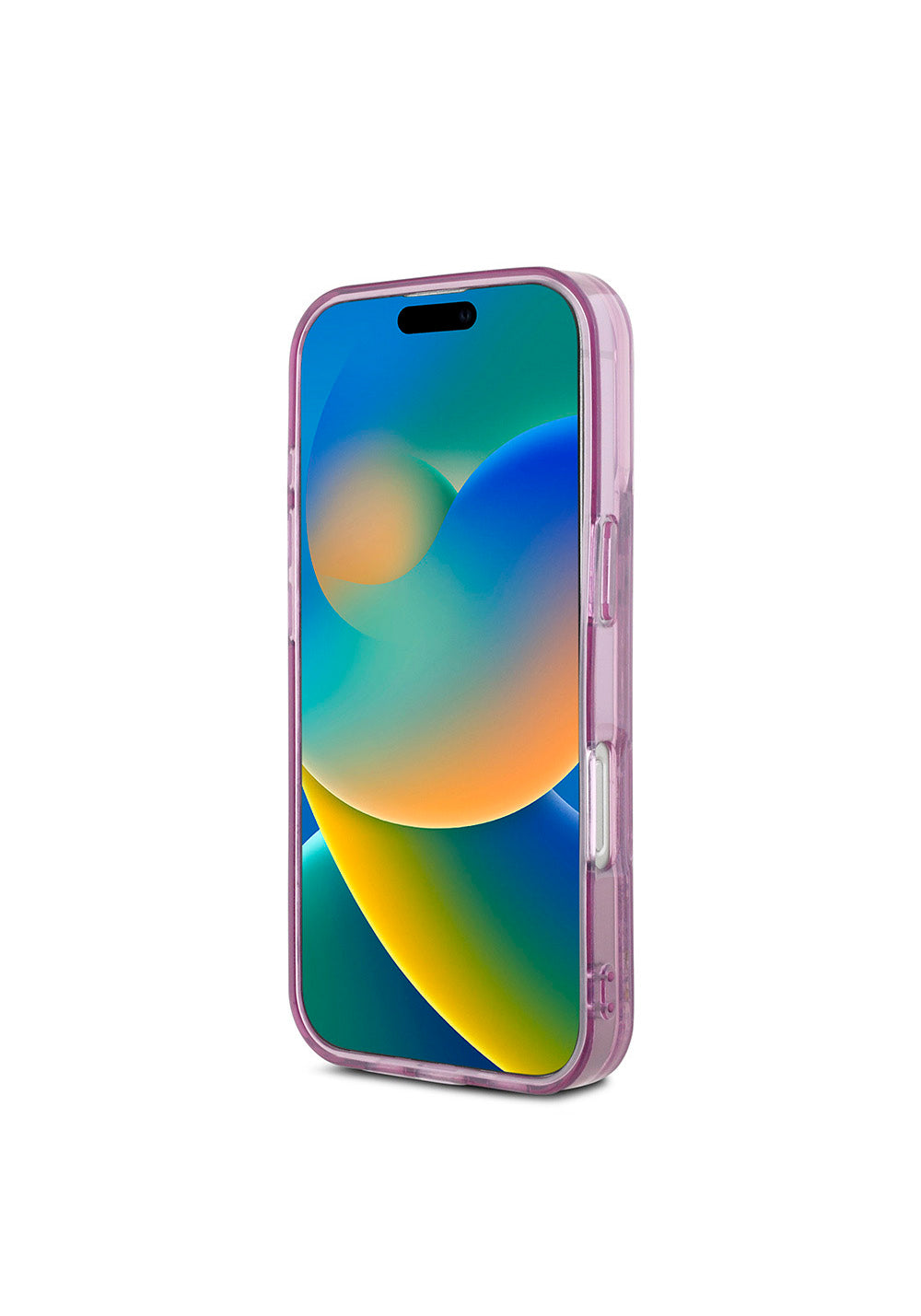 Apple iPhone 16 Pro Max Kılıf Hello Kitty Orijinal Lisanslı Sıvılı Simli 50. Yıldönümü Partisi Kapak