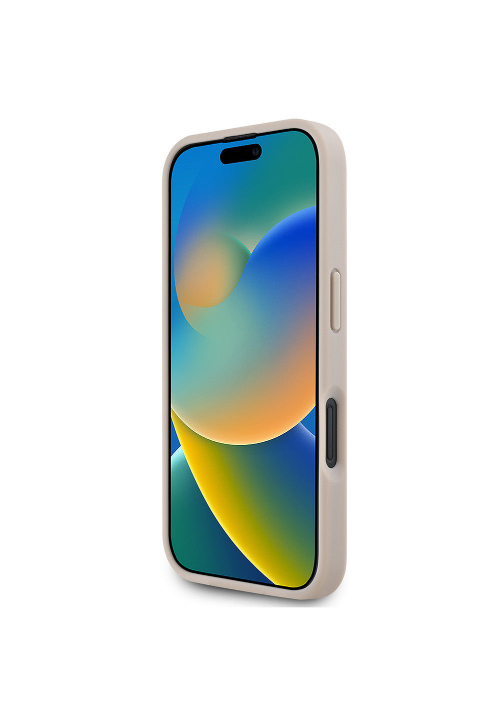 Apple iPhone 16 Kılıf Karl Lagerfeld Orijinal Lisanslı Manyetik Şarj Uyumlu KL Yazılı Hot Stamp Kapak