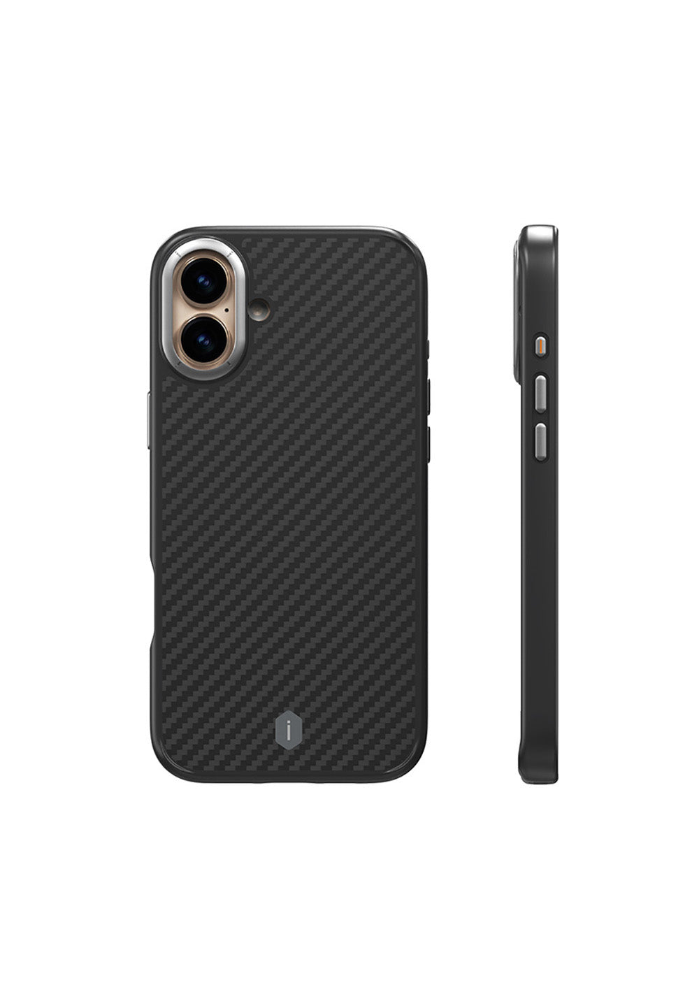 Apple iPhone 16 Kılıf Wiwu DCC-205 Manyetik Şarj Uyumlu Aramid Fiber Tasarım Kapak