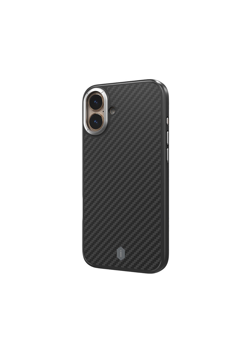 Apple iPhone 16 Kılıf Wiwu DCC-205 Manyetik Şarj Uyumlu Aramid Fiber Tasarım Kapak