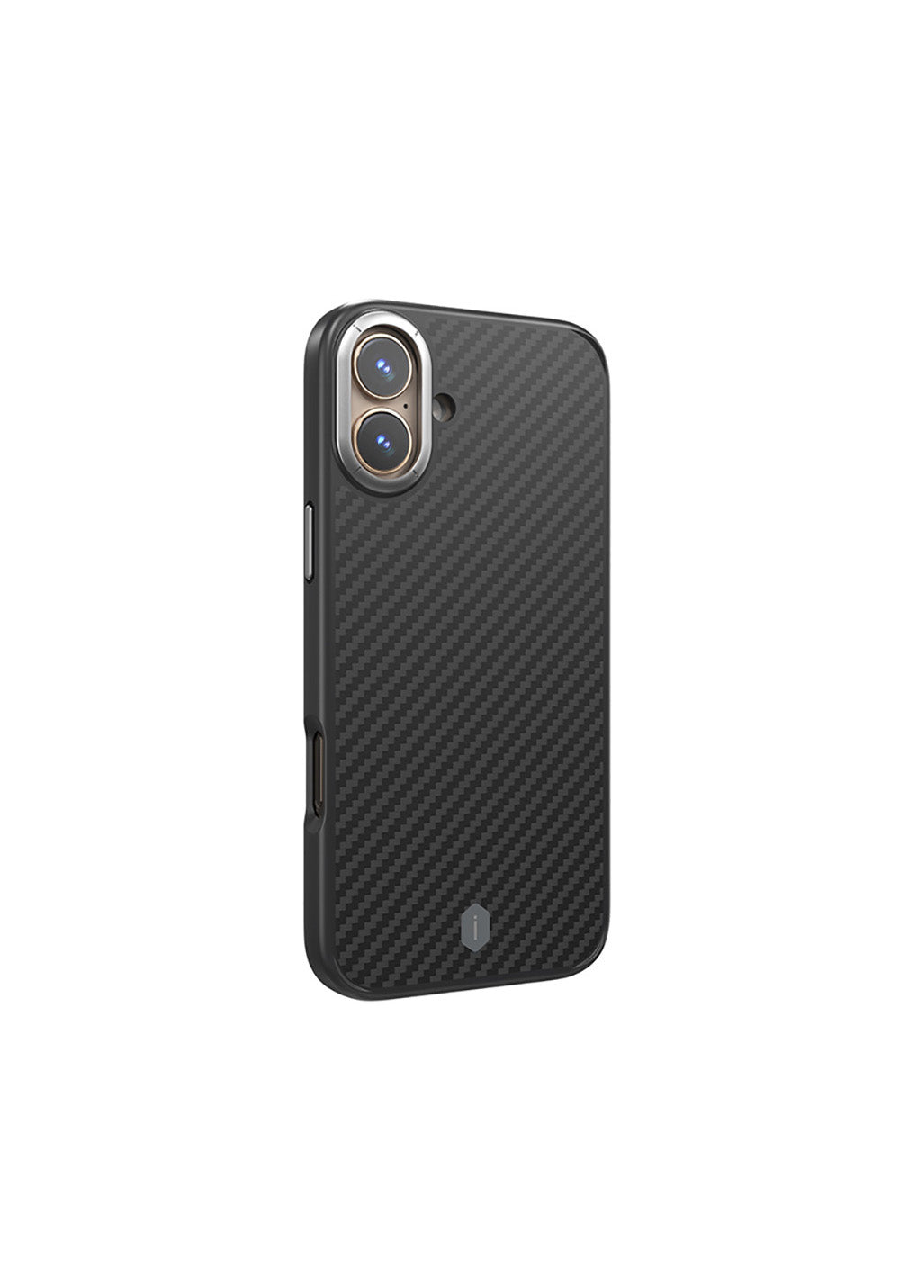 Apple iPhone 16 Kılıf Wiwu DCC-205 Manyetik Şarj Uyumlu Aramid Fiber Tasarım Kapak