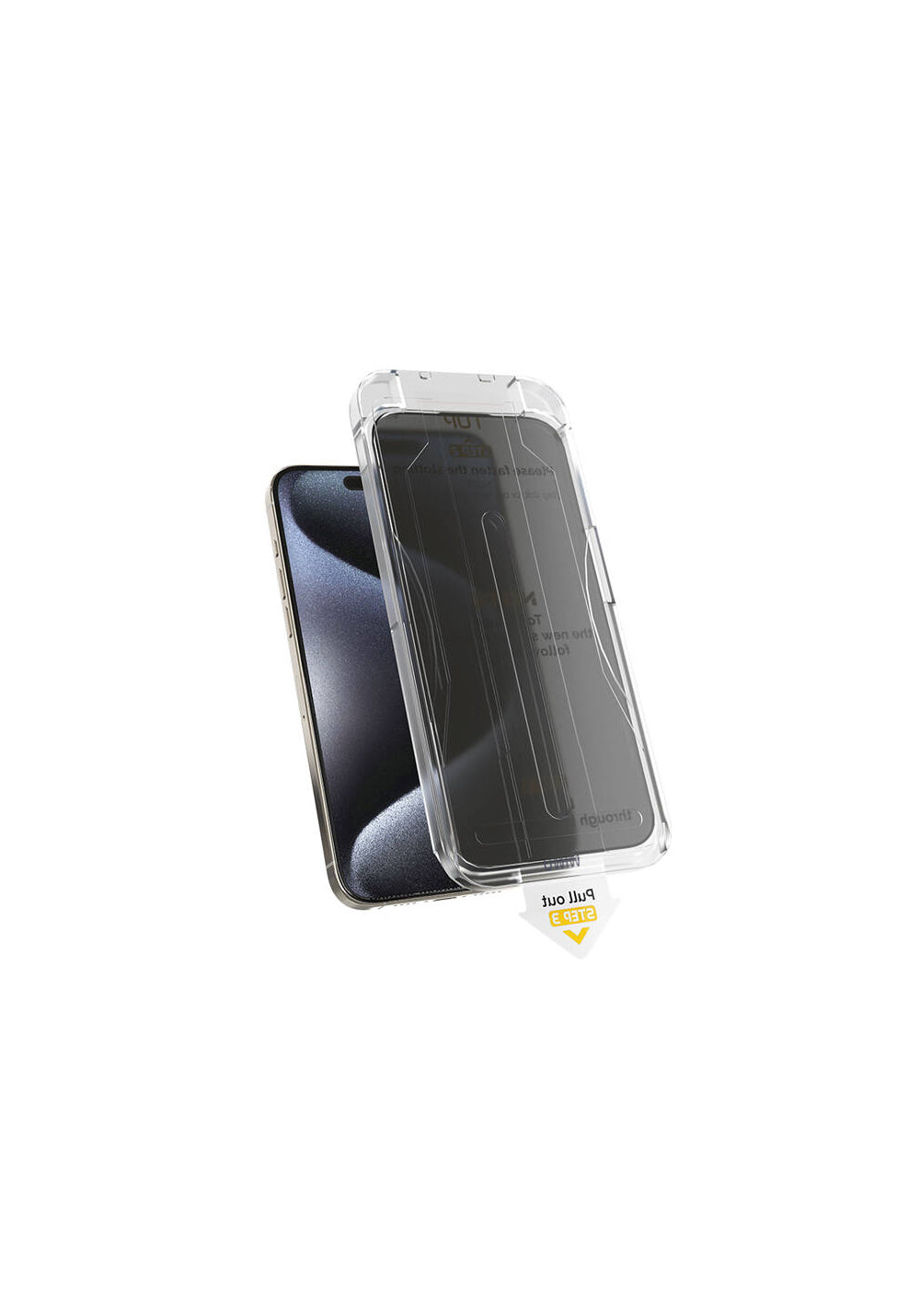 Apple iPhone 16 Wiwu Wi-SQ009 Easy Install iPrivacy 360° Anti-Peep Oleofobik Temperli Cam Ekran Koruyucu + Kolay Uygulama Aparatlı