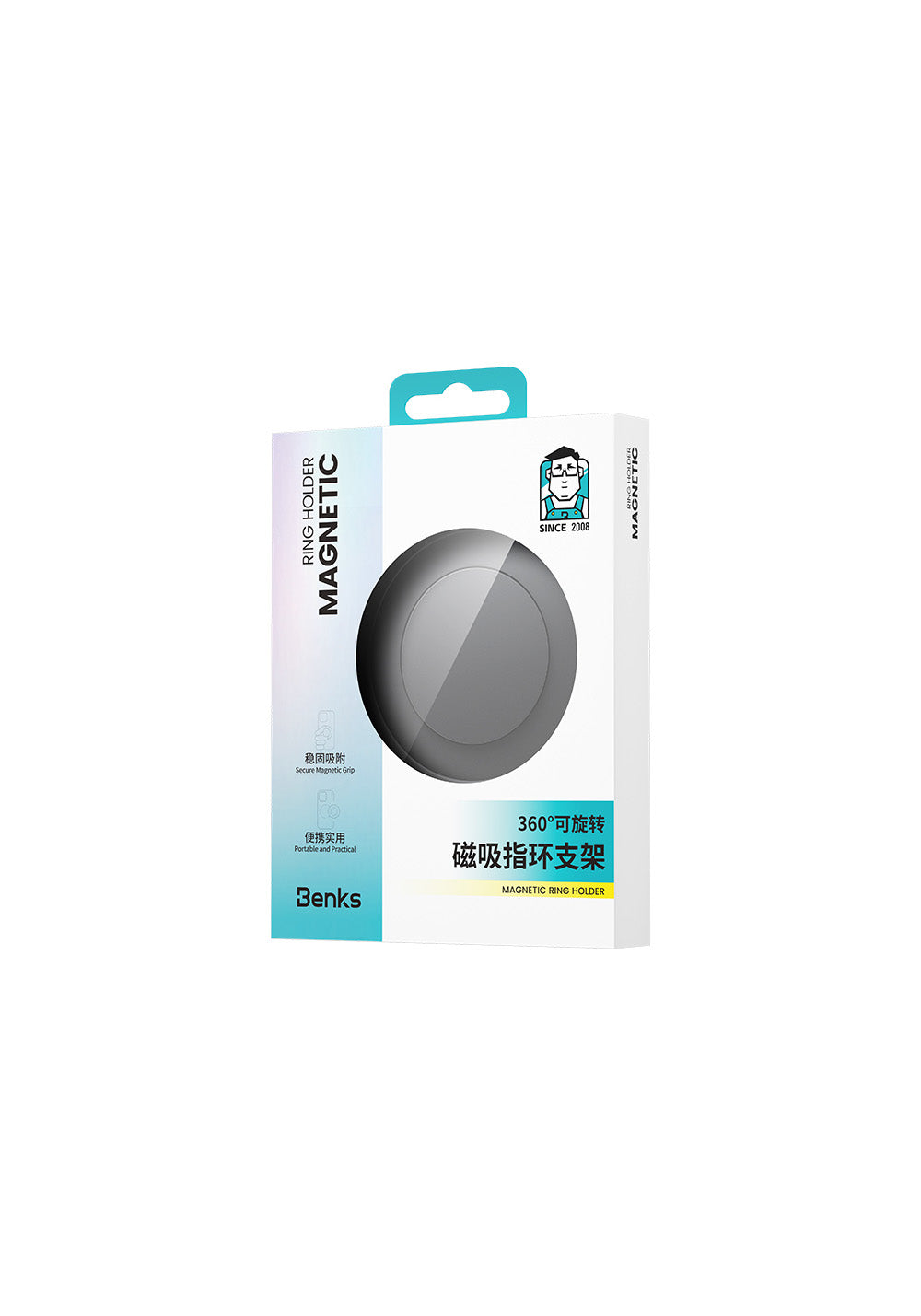 Benks L53 VitaPro Magnetik M-safe Airbag Parmak Ring Stand