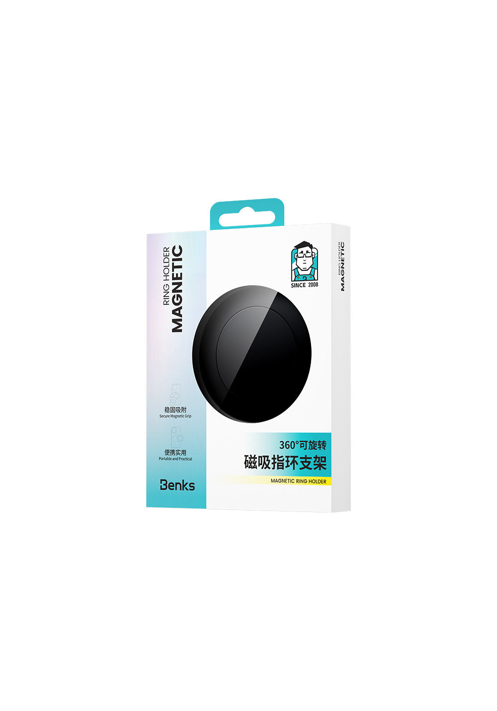 Benks L53 VitaPro Magnetik M-safe Airbag Parmak Ring Stand